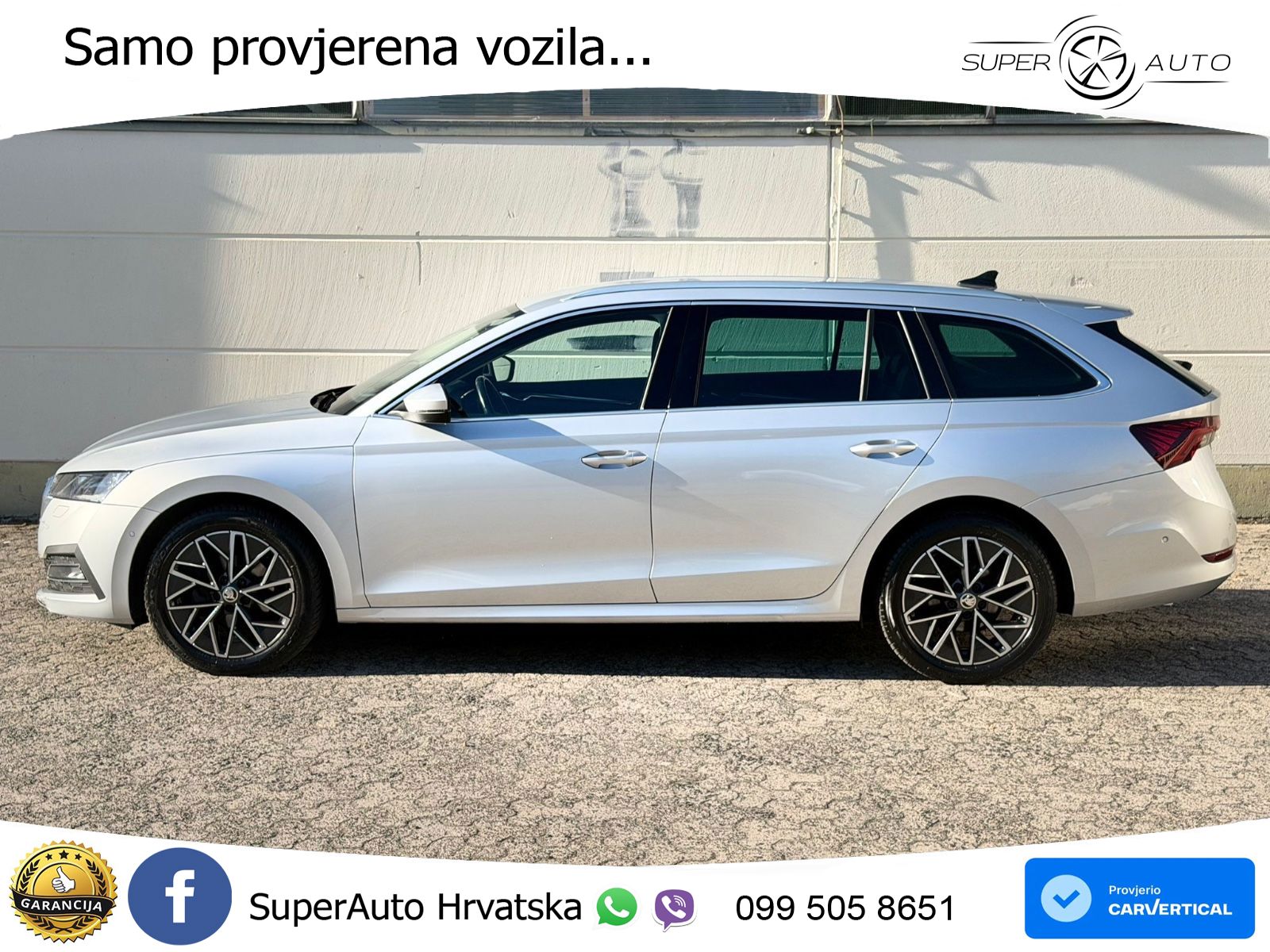 Škoda Octavia Combi 2.0 TDI (150 KS) DSG LED+GR SJED+ACC