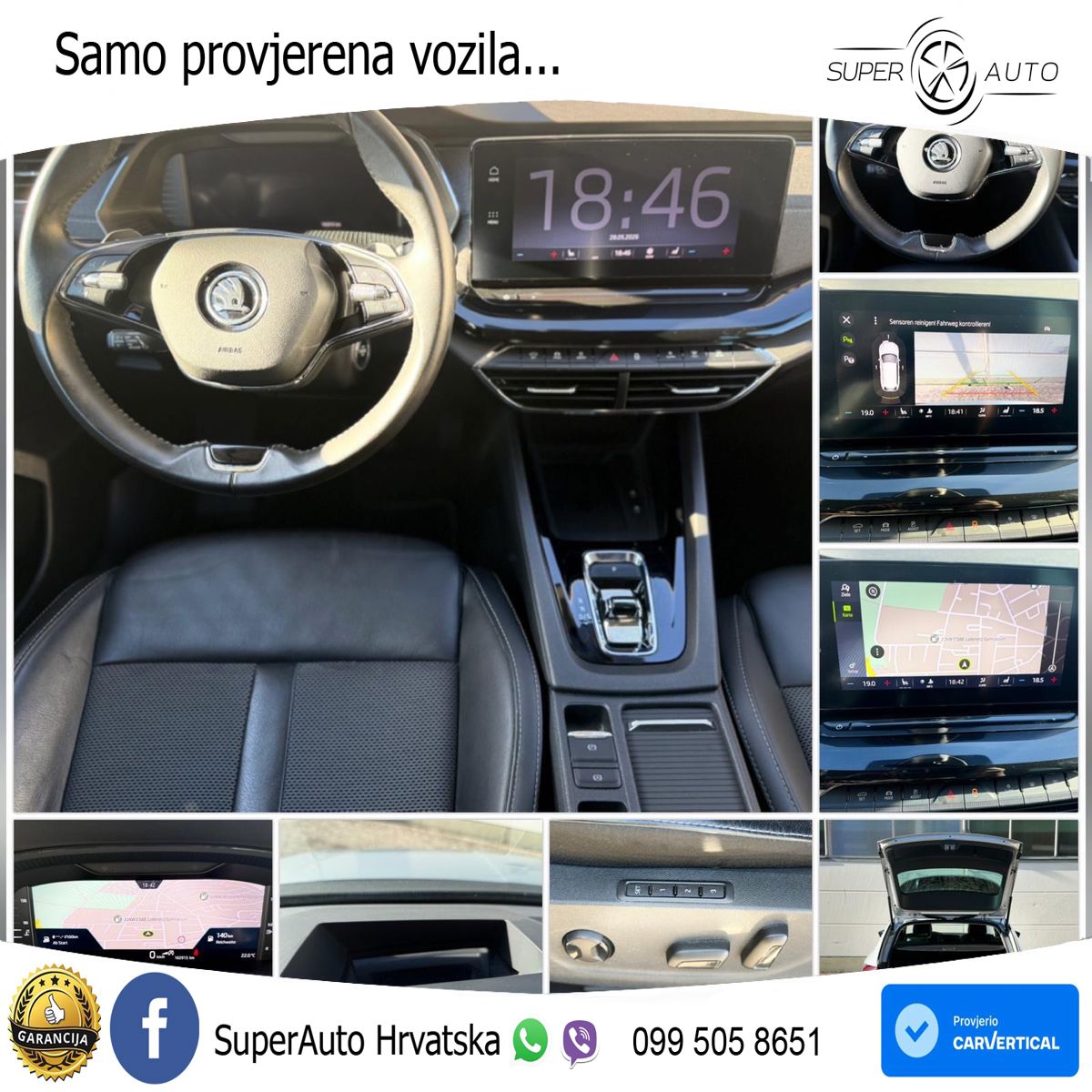Škoda Octavia Combi 2.0 TDI (150 KS) DSG LED+GR SJED+ACC