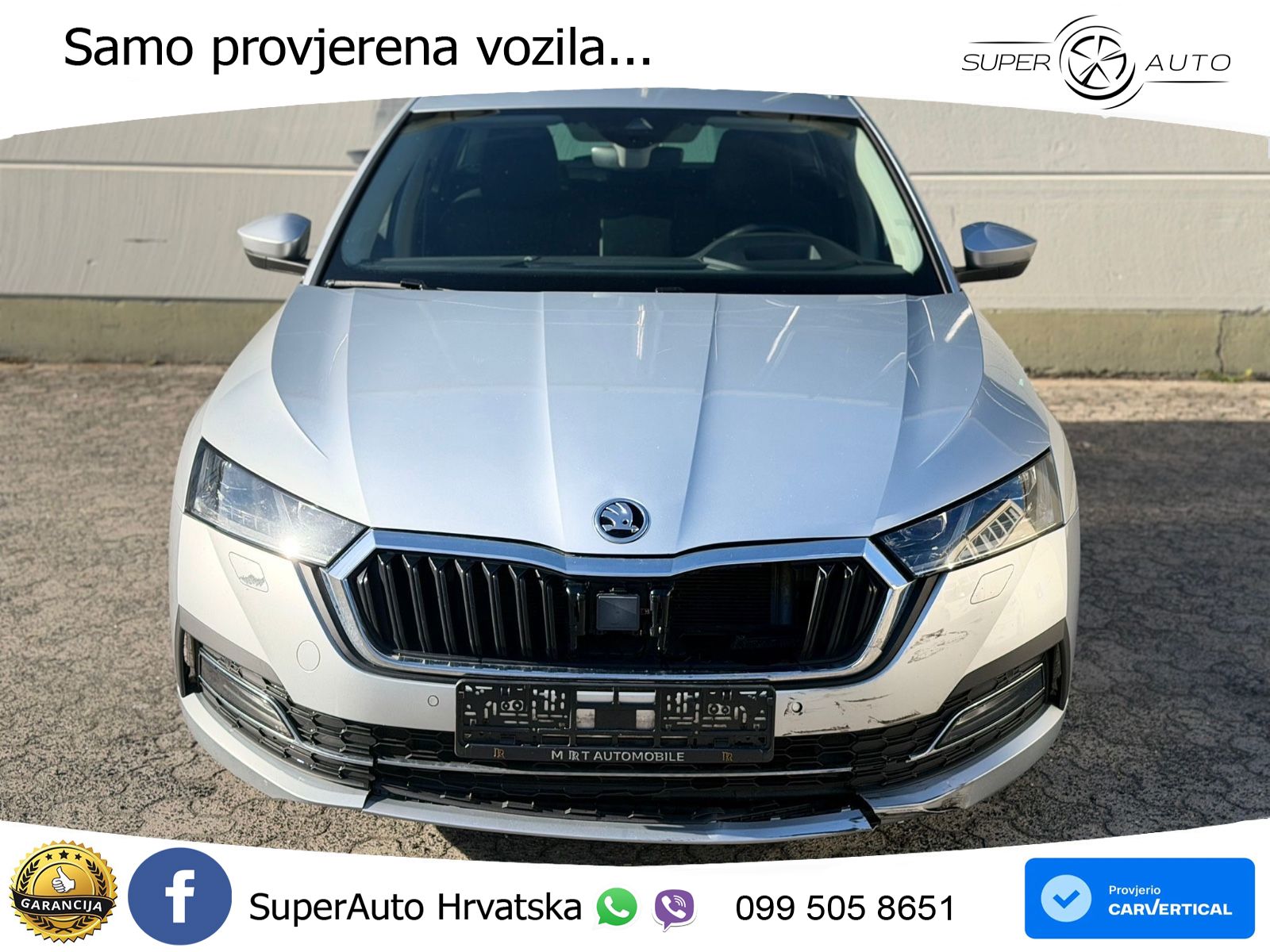 Škoda Octavia Combi 2.0 TDI (150 KS) DSG LED+GR SJED+ACC