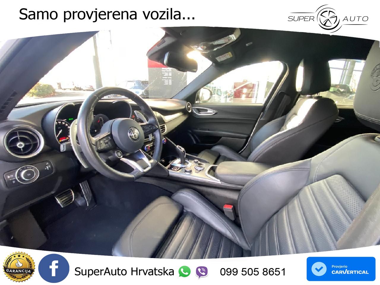 Alfa Romeo Giulia 2.0 Turbo (280 KS) Q4 Automatic LED+GR SJED+ACC