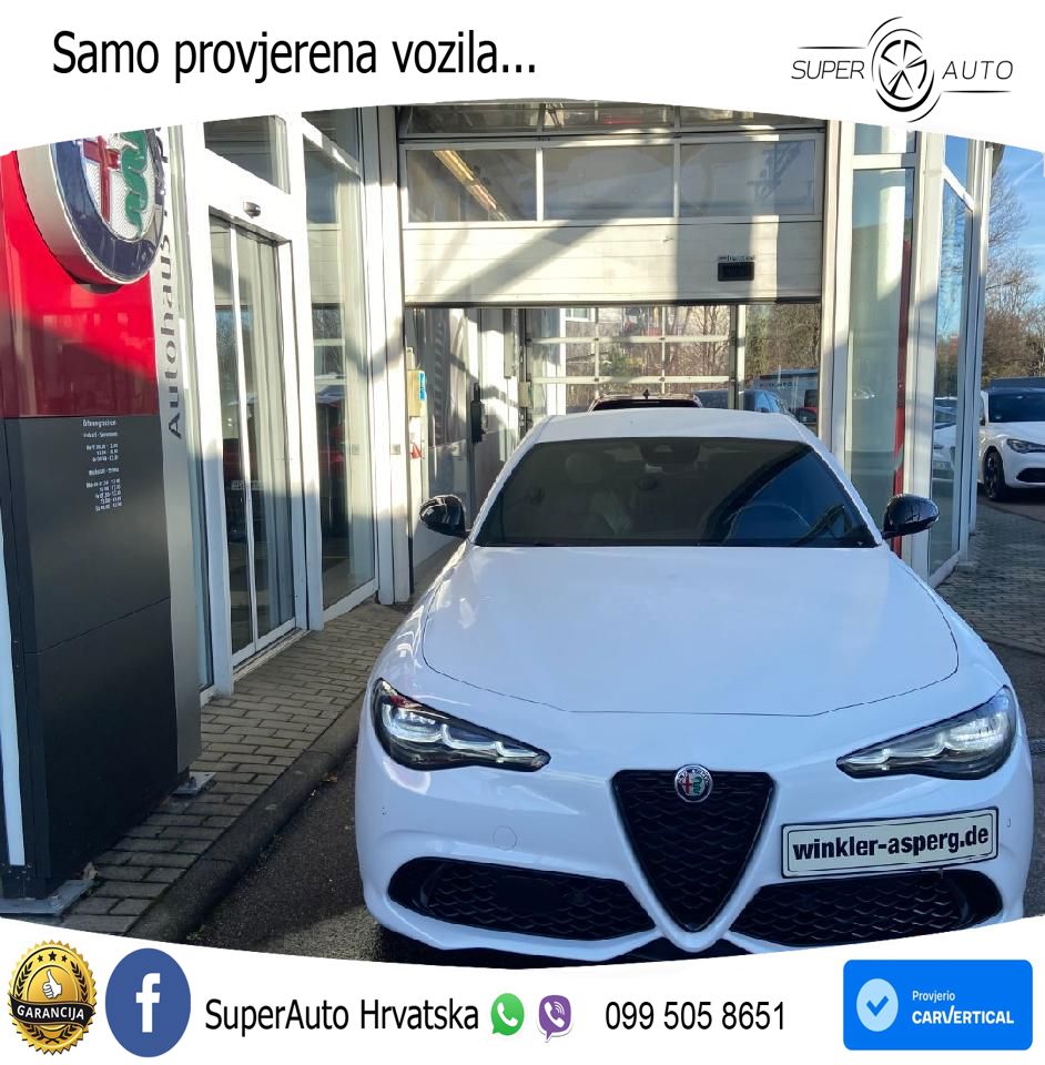 Alfa Romeo Giulia 2.0 Turbo (280 KS) Q4 Automatic LED+GR SJED+ACC