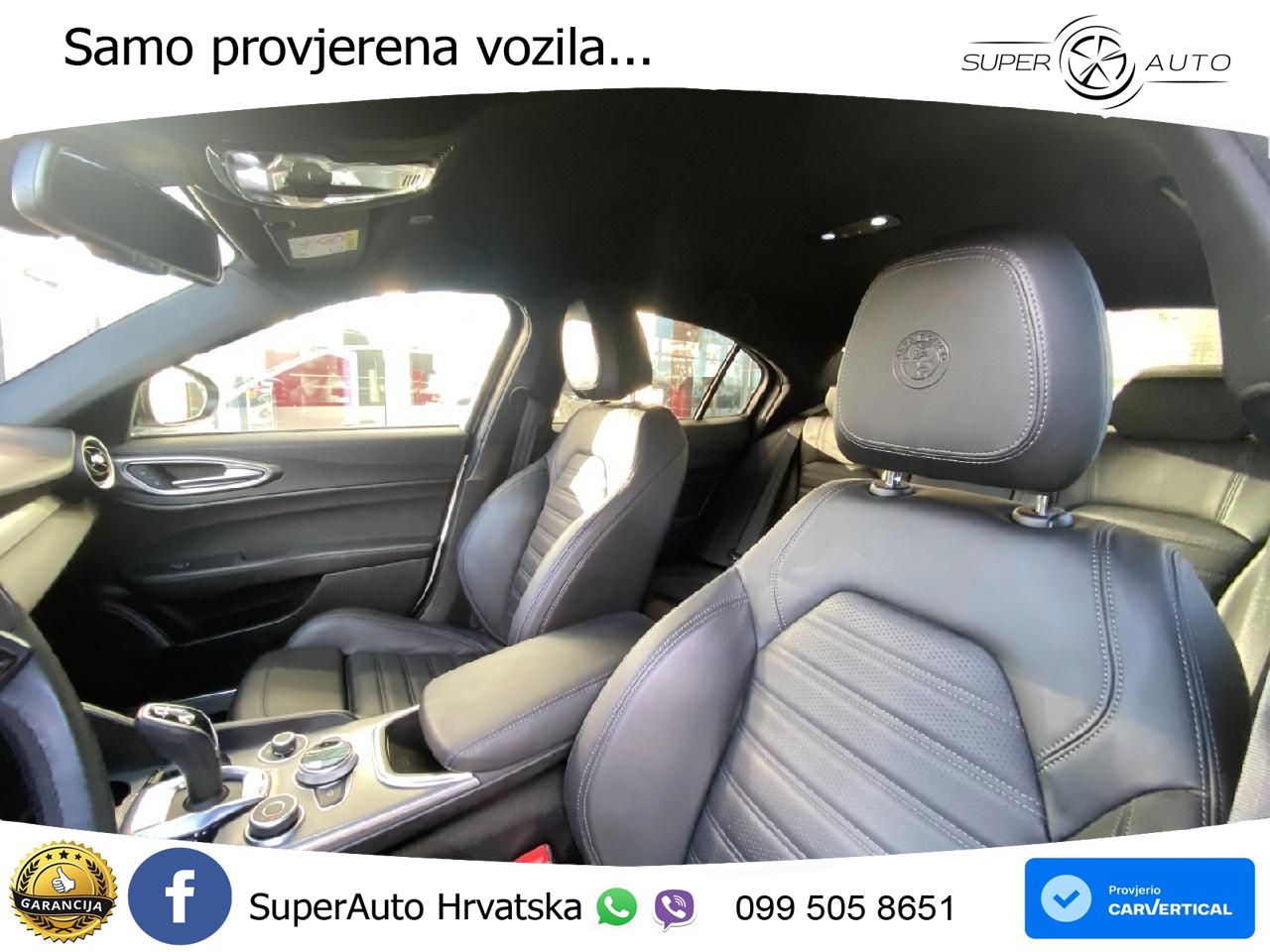 Alfa Romeo Giulia 2.0 Turbo (280 KS) Q4 Automatic LED+GR SJED+ACC