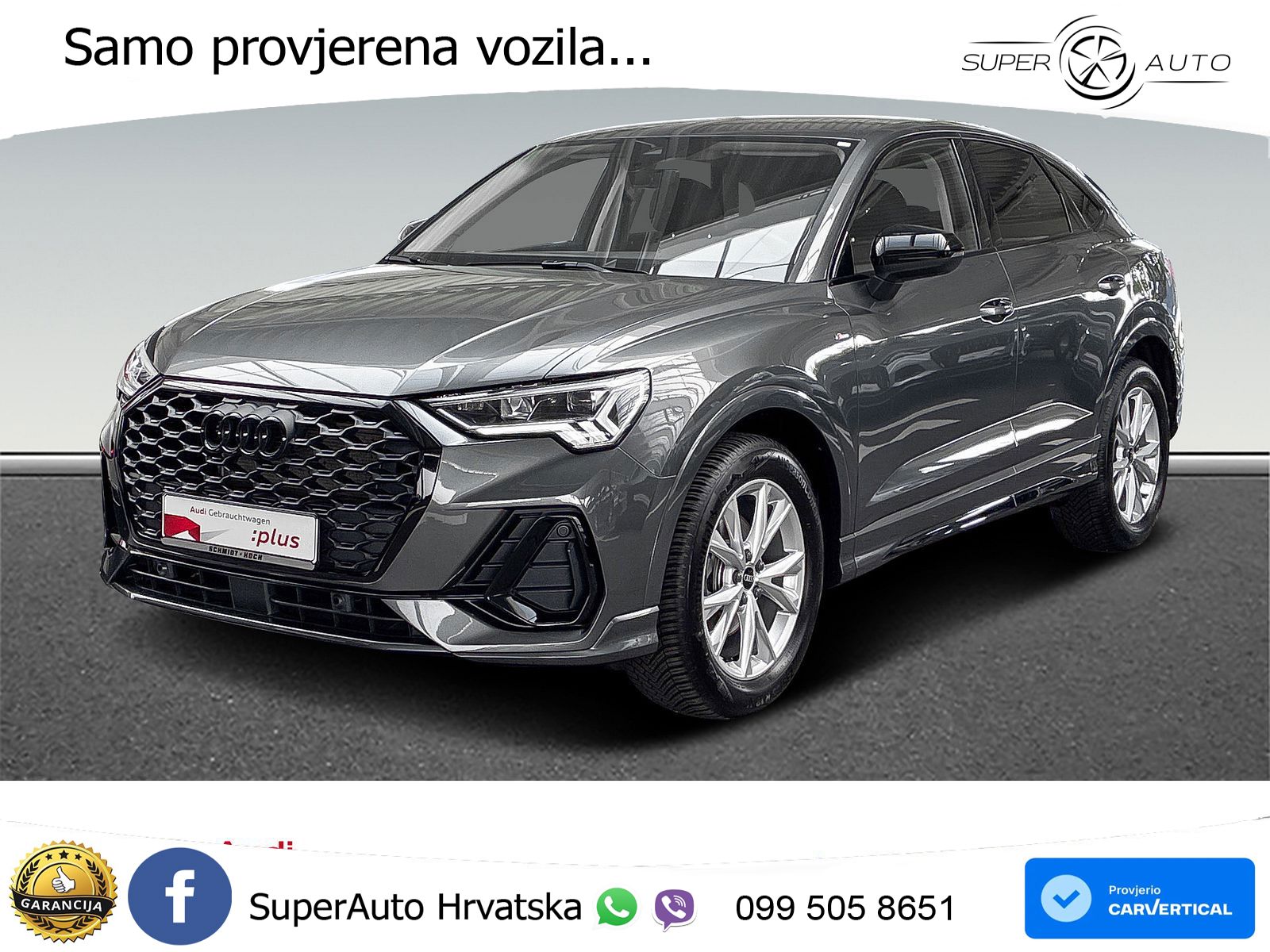 Audi Q3 II Sportback 35 TFSI (150 KS) S tronic S line LED+GR SJED+ACC