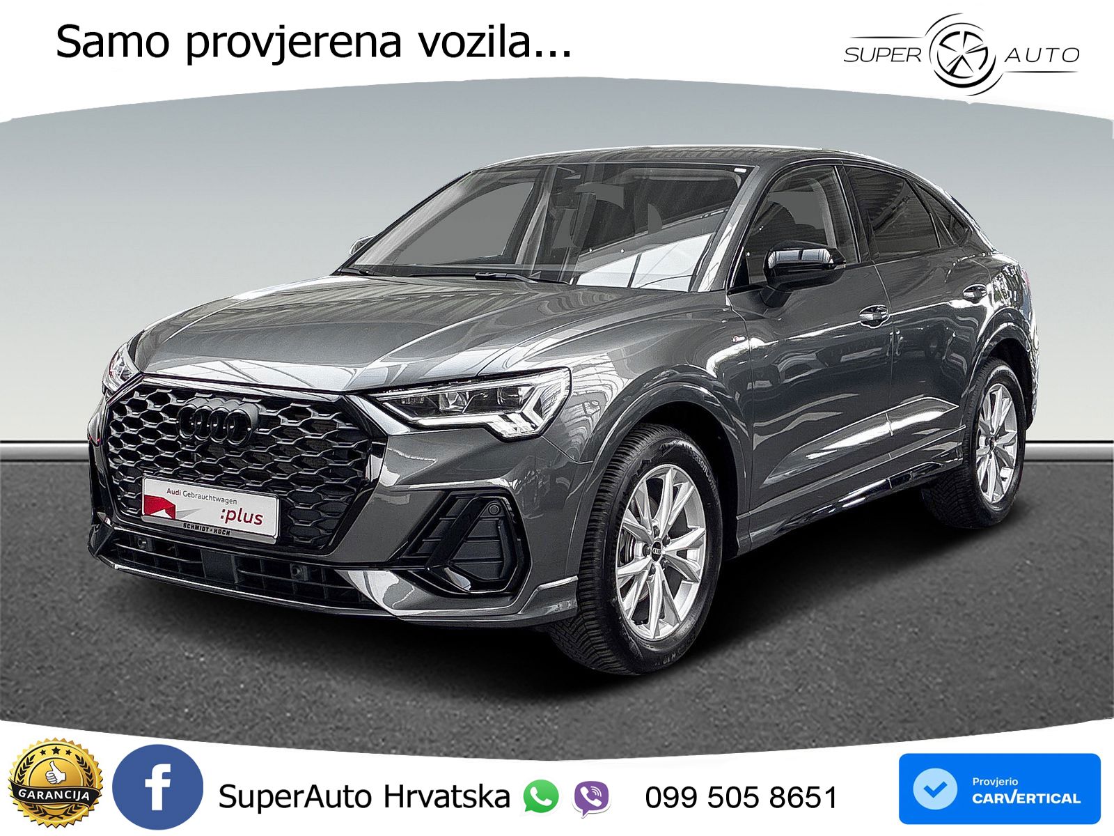 Audi Q3 II Sportback 35 TFSI (150 KS) S tronic S line LED+GR SJED+ACC