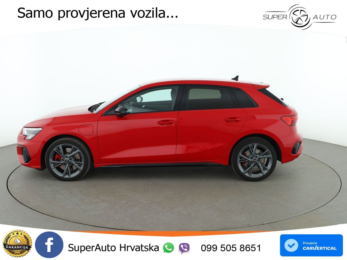 Audi A3 45 TFSIe (245 KS) S tronic S line