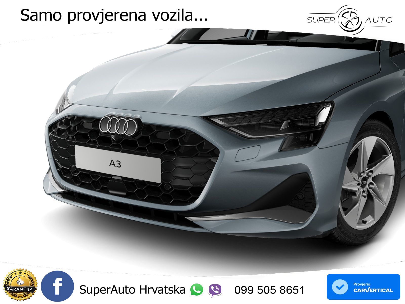 Audi A3 Limuzina 35 TFSI (150 KS) S tronic advanced LED+GR SJED+ACC