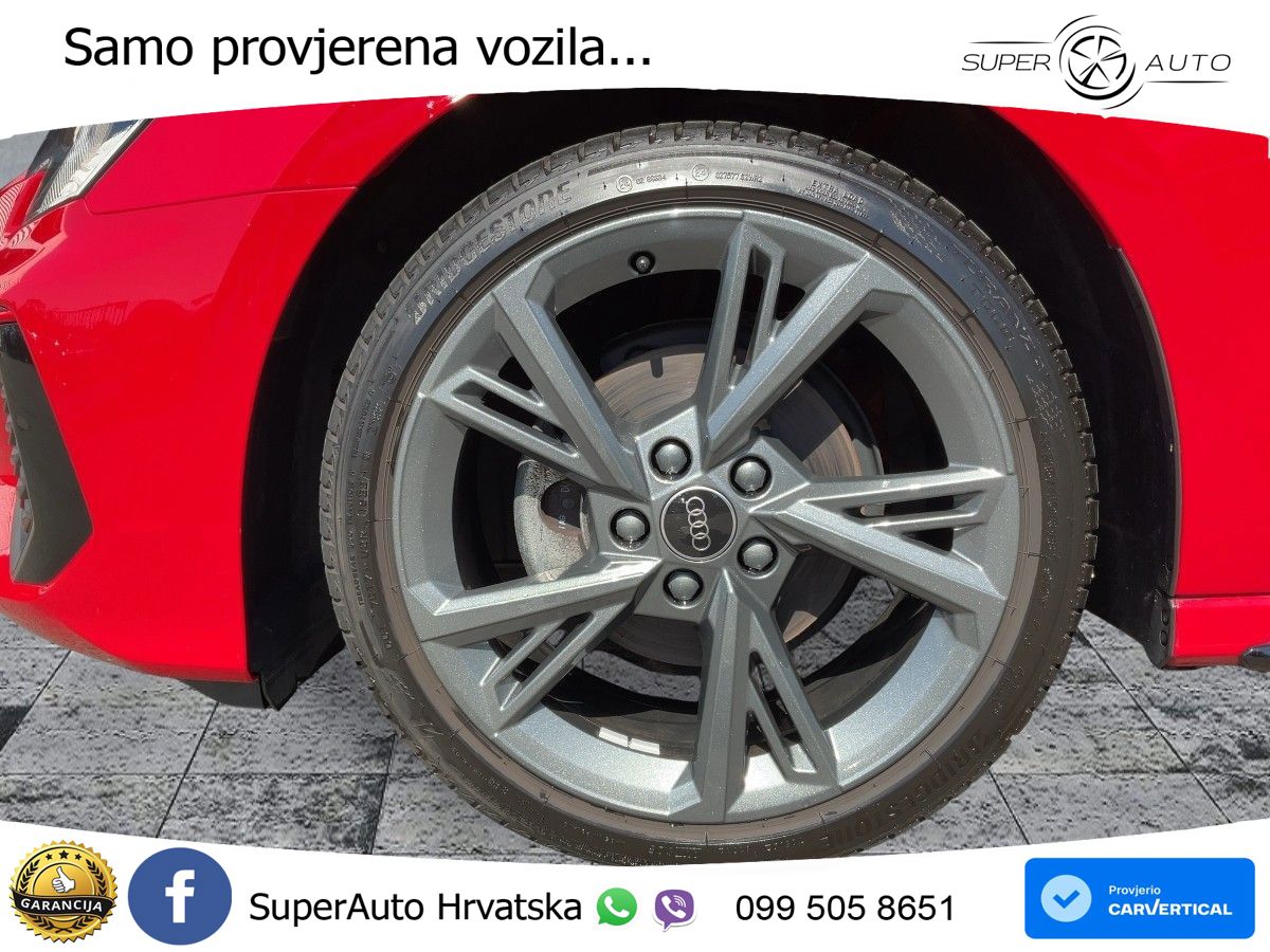 Audi A3 35 TFSI (150 KS) S line LED+GR SJED+ACC