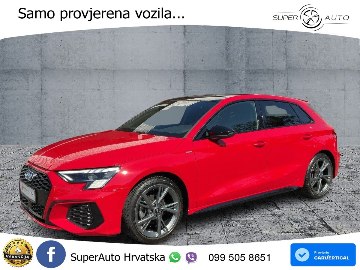 Audi A3 35 TFSI (150 KS) S line LED+GR SJED+ACC
