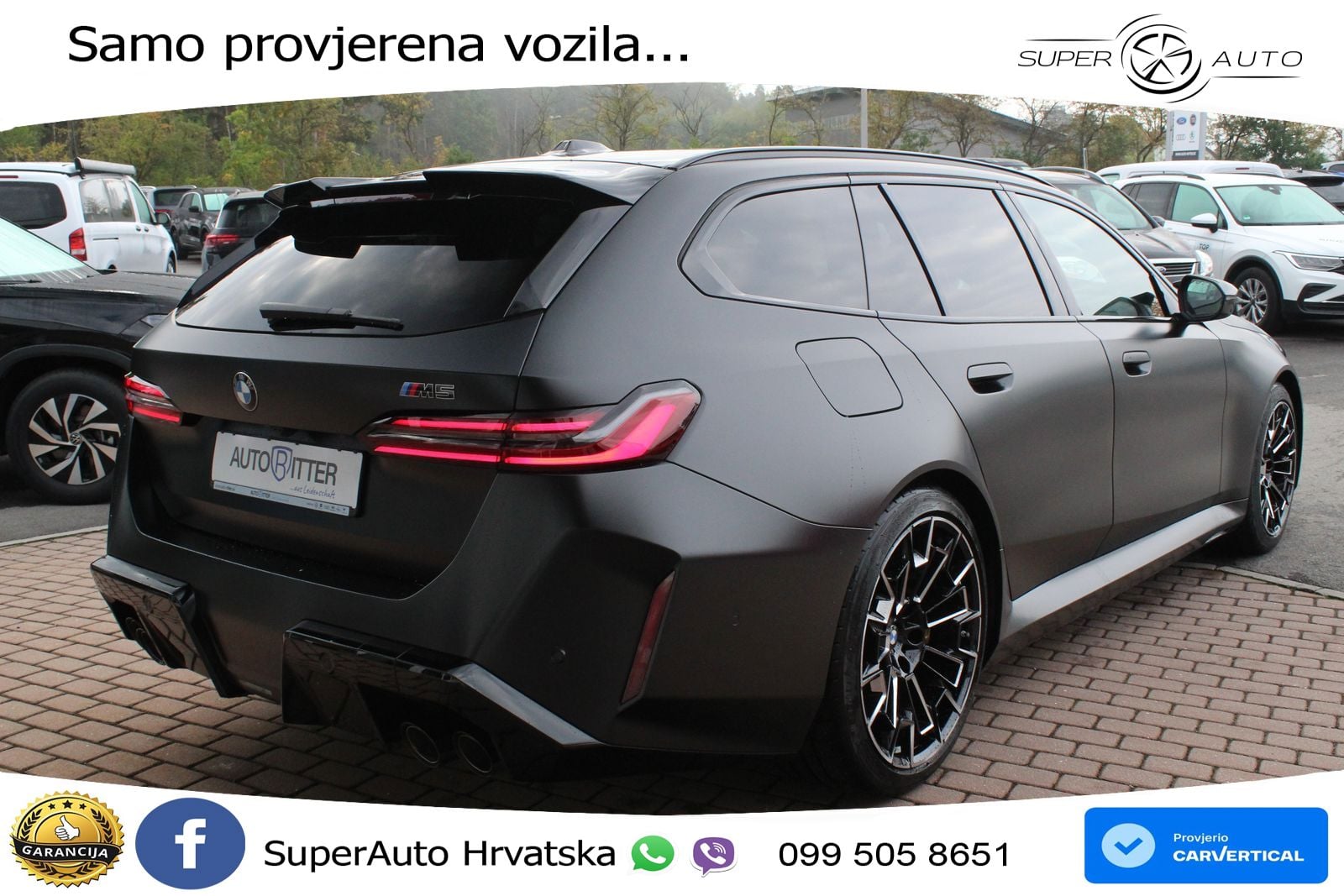 BMW M5 Touring 4.4 V8 (727 KS) xDrive Steptronic ACC+HEAD+4xGR SJED+360+PANO