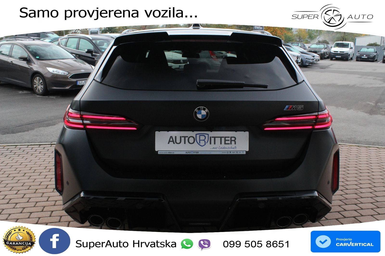BMW M5 Touring 4.4 V8 (727 KS) xDrive Steptronic ACC+HEAD+4xGR SJED+360+PANO
