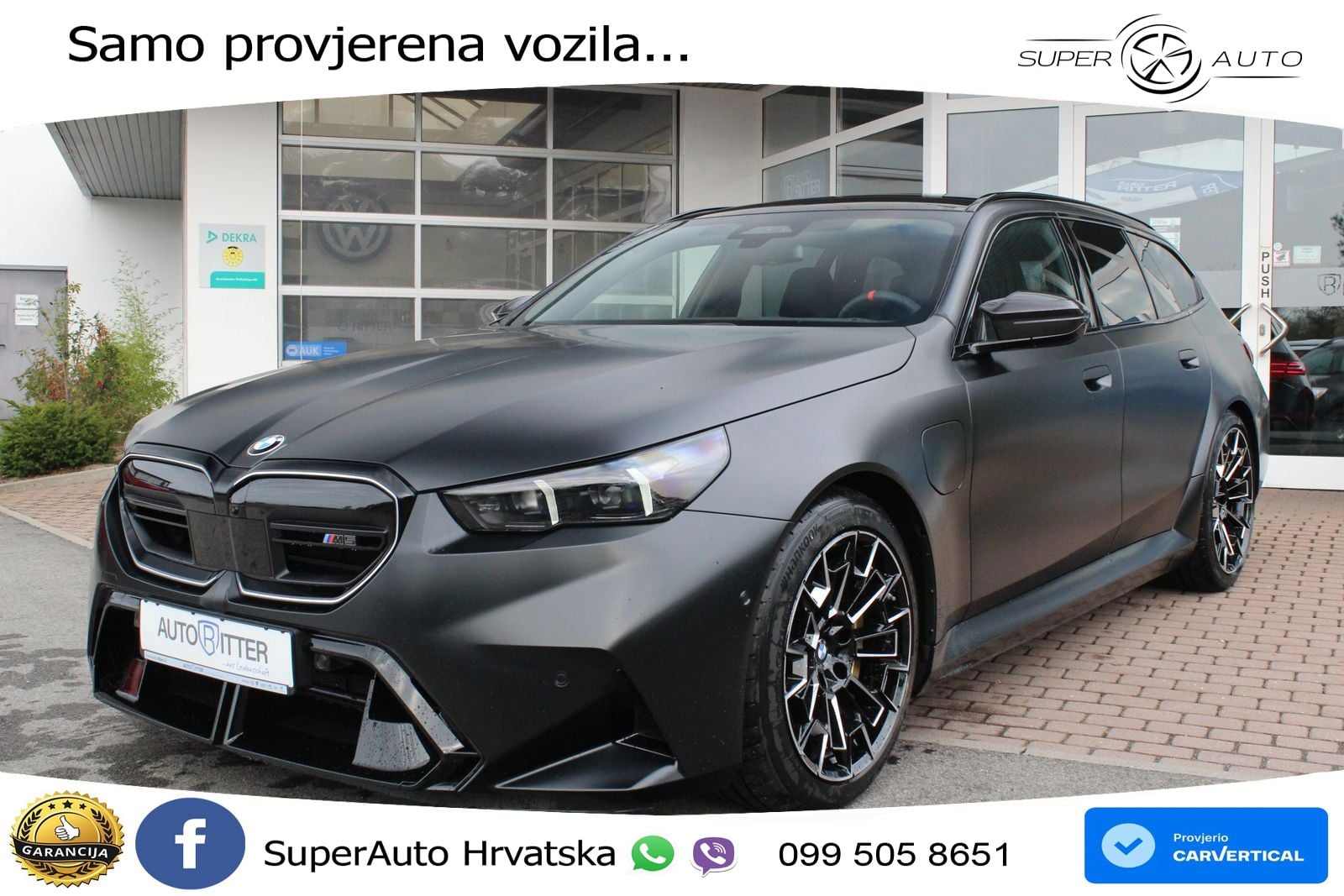 BMW M5 Touring 4.4 V8 (727 KS) xDrive Steptronic ACC+HEAD+4xGR SJED+360+PANO