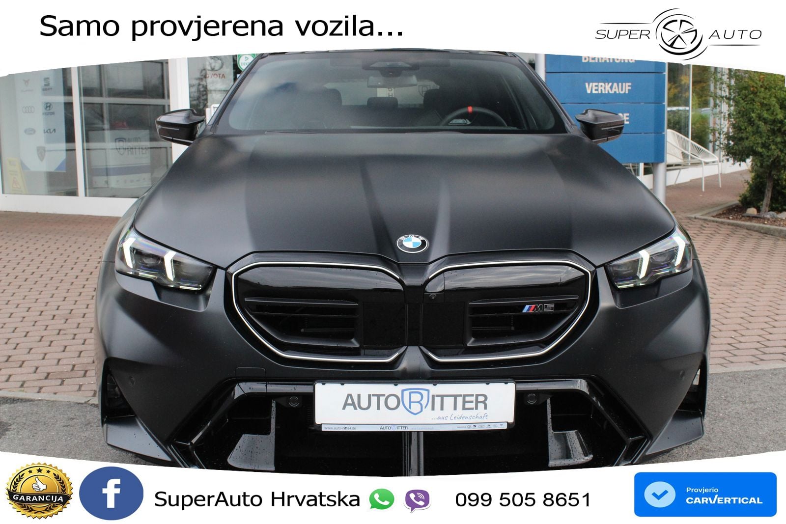 BMW M5 Touring 4.4 V8 (727 KS) xDrive Steptronic ACC+HEAD+4xGR SJED+360+PANO