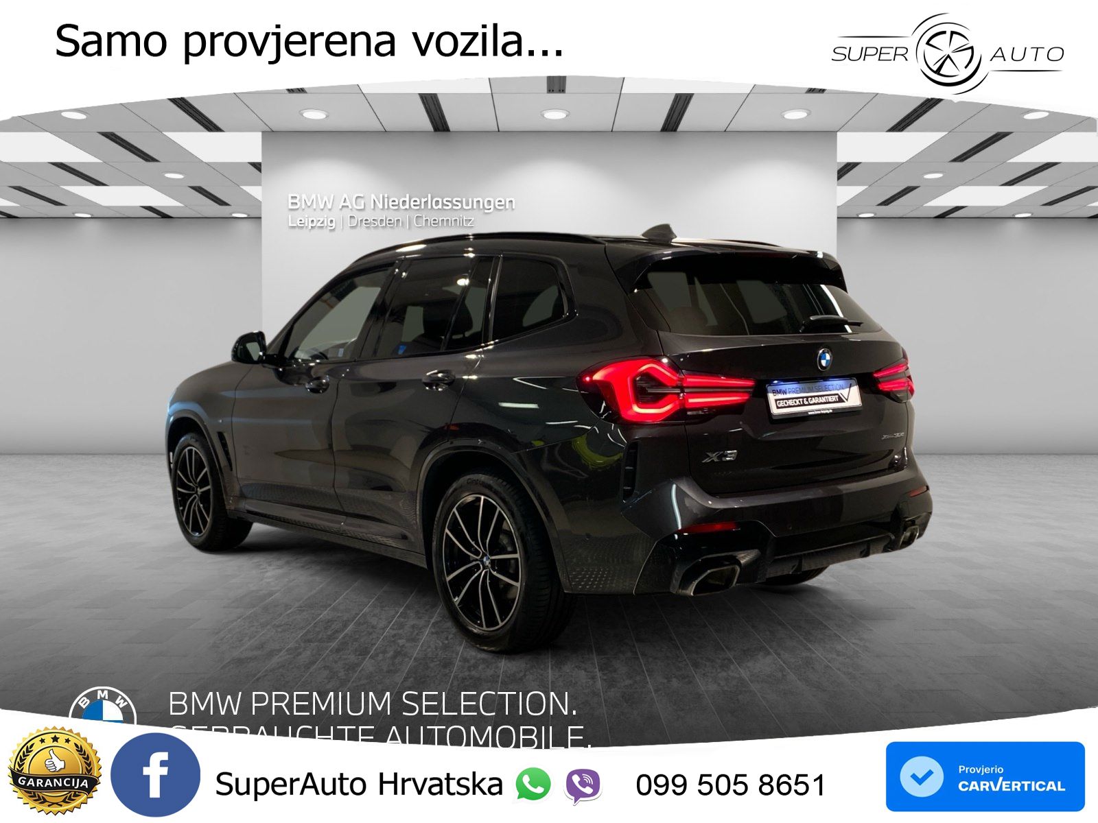 BMW X3 30d xDrive Steptronic M Sport LED+GR SJED+ACC