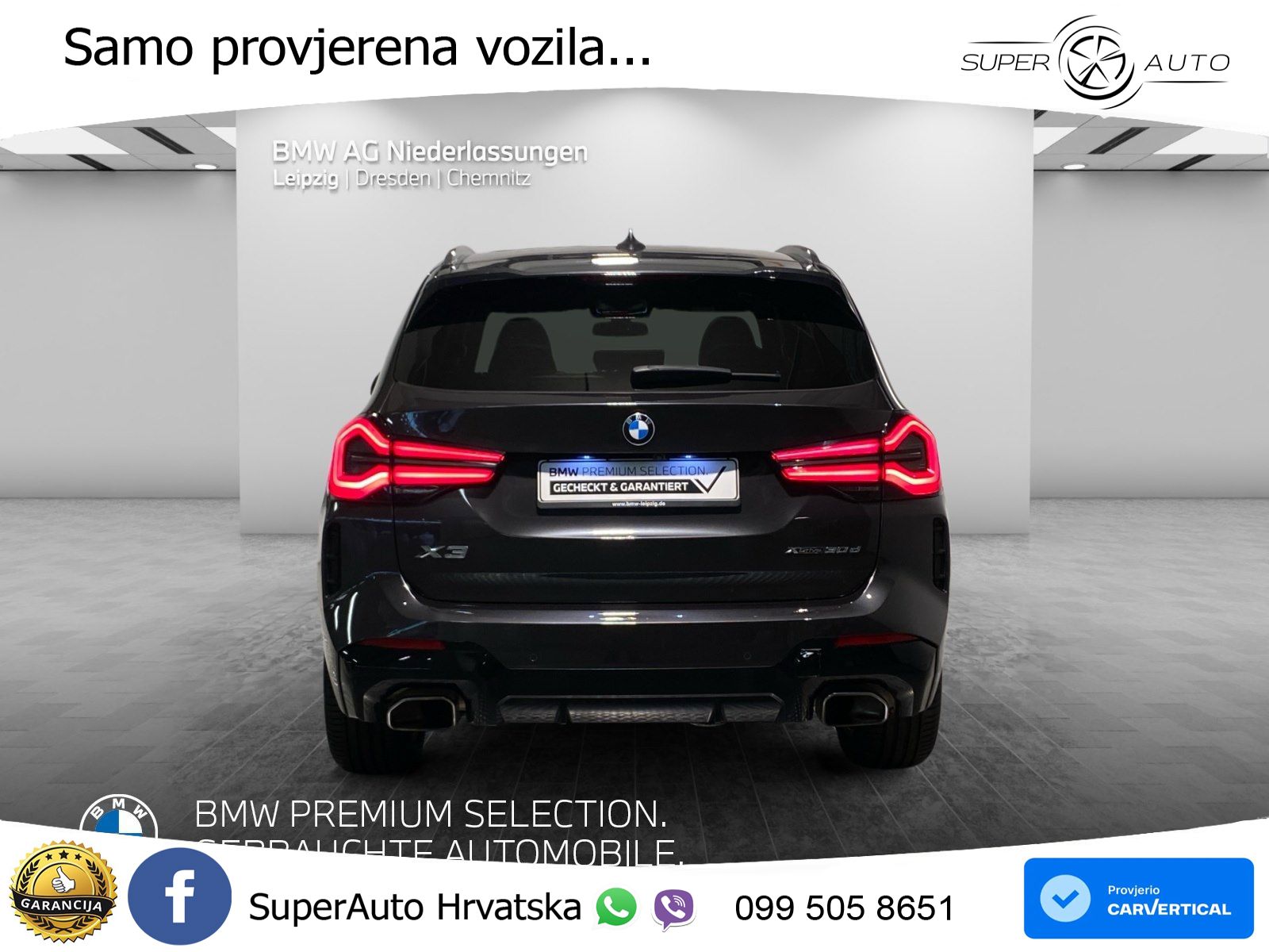 BMW X3 30d xDrive Steptronic M Sport LED+GR SJED+ACC