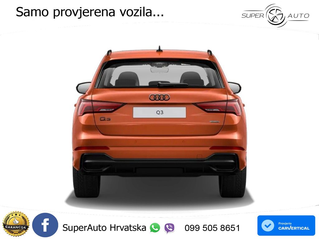 Audi Q3 35 TDI (150 KS) quattro S tronic S line MATRIX+GR SJED+KAM