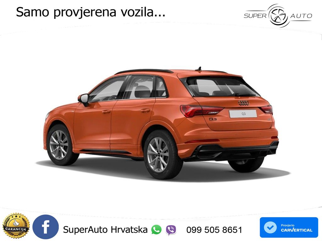 Audi Q3 35 TDI (150 KS) quattro S tronic S line MATRIX+GR SJED+KAM