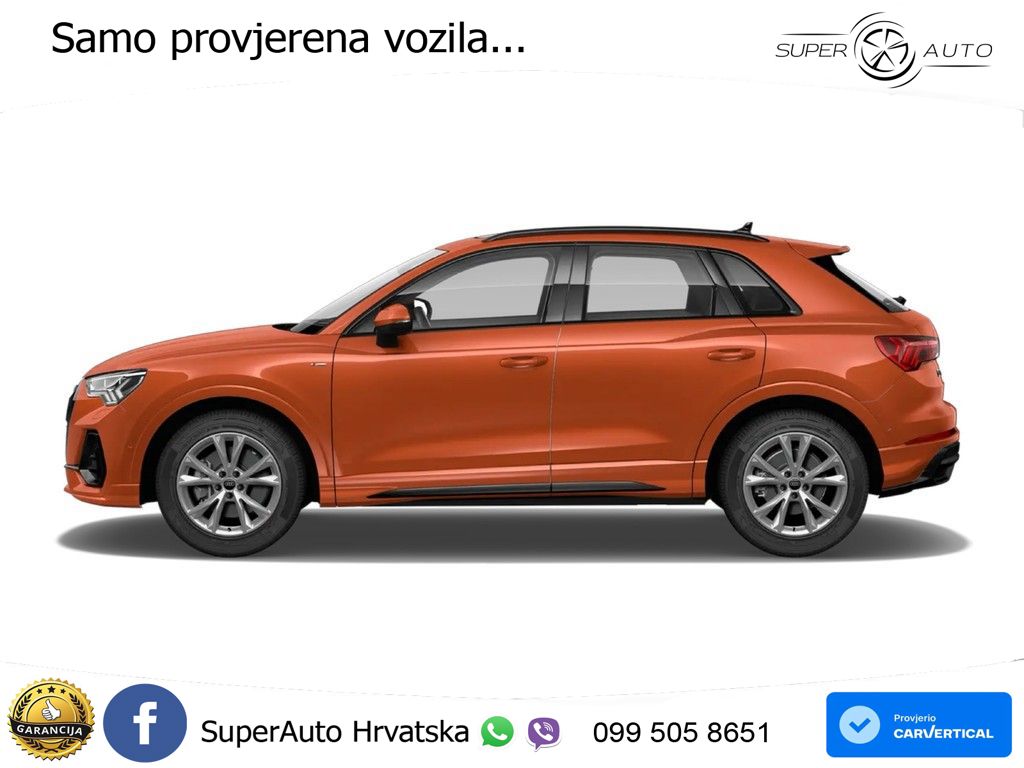 Audi Q3 35 TDI (150 KS) quattro S tronic S line MATRIX+GR SJED+KAM