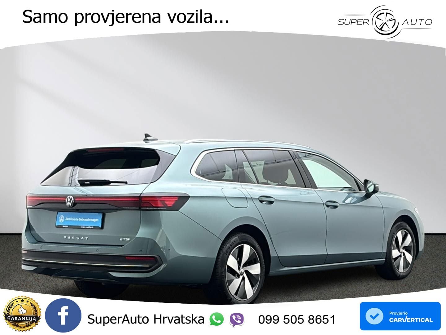 Volkswagen Passat Variant 1.5 eTSI (150 KS) DSG Business LED+GR SJED+ACC