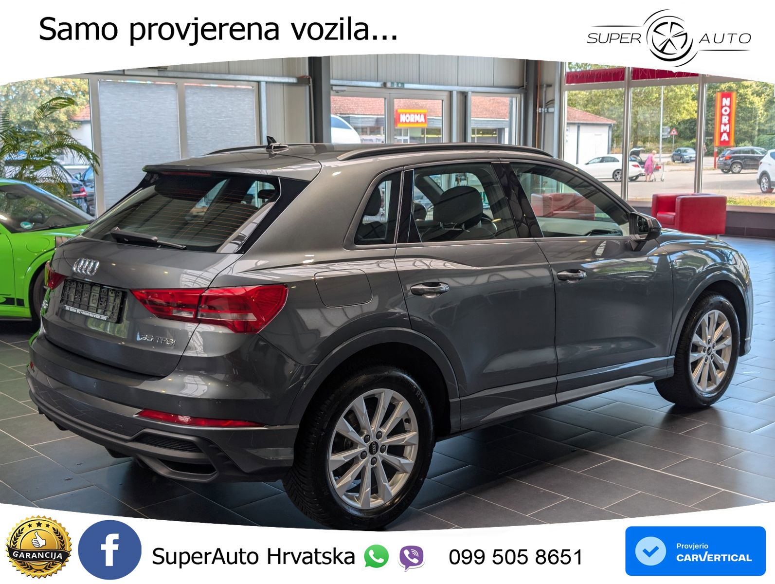Audi Q3 35 TFSI (150 KS) S tronic S line LED+GR SJED+ACC