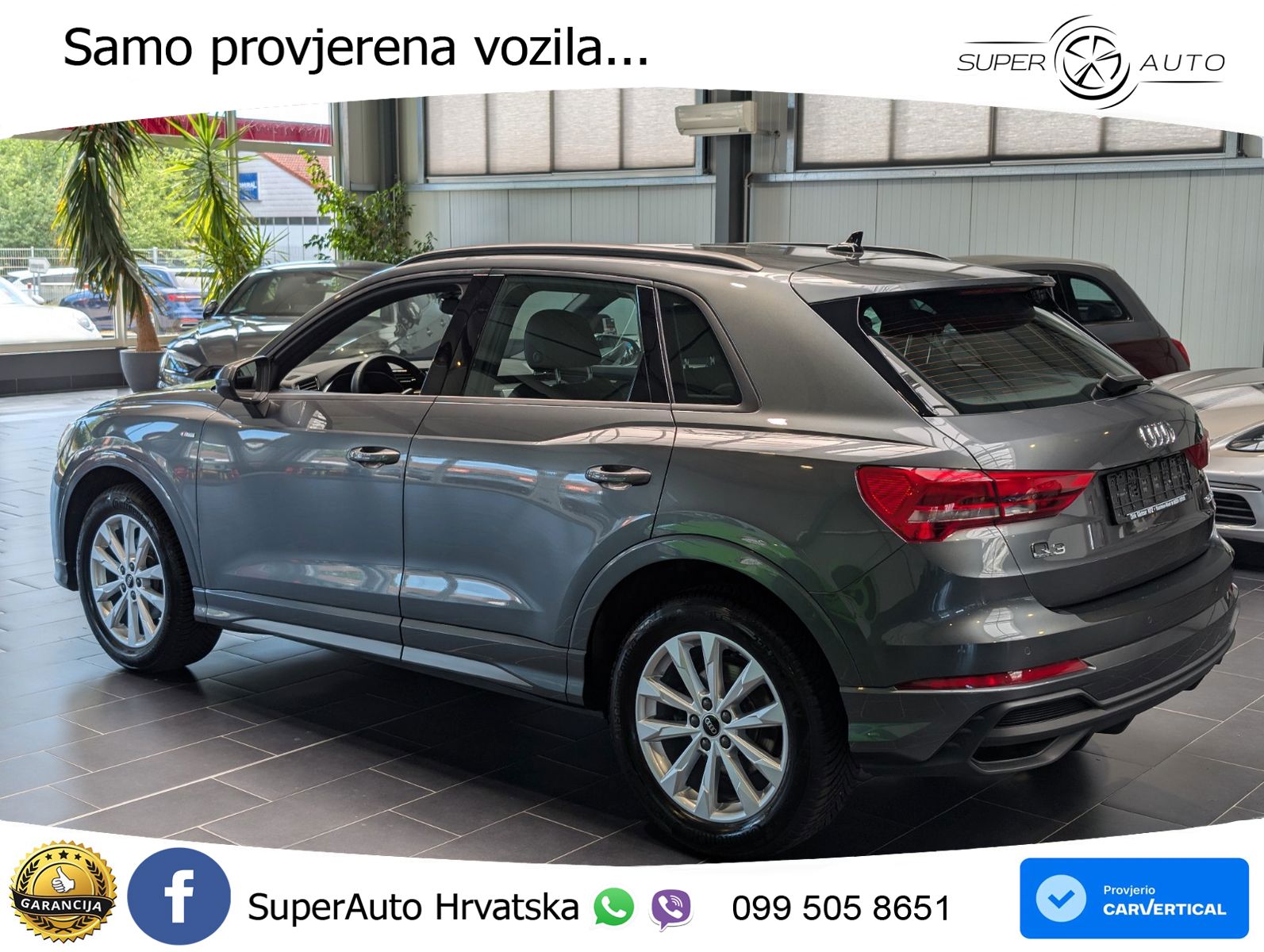 Audi Q3 35 TFSI (150 KS) S tronic S line LED+GR SJED+ACC