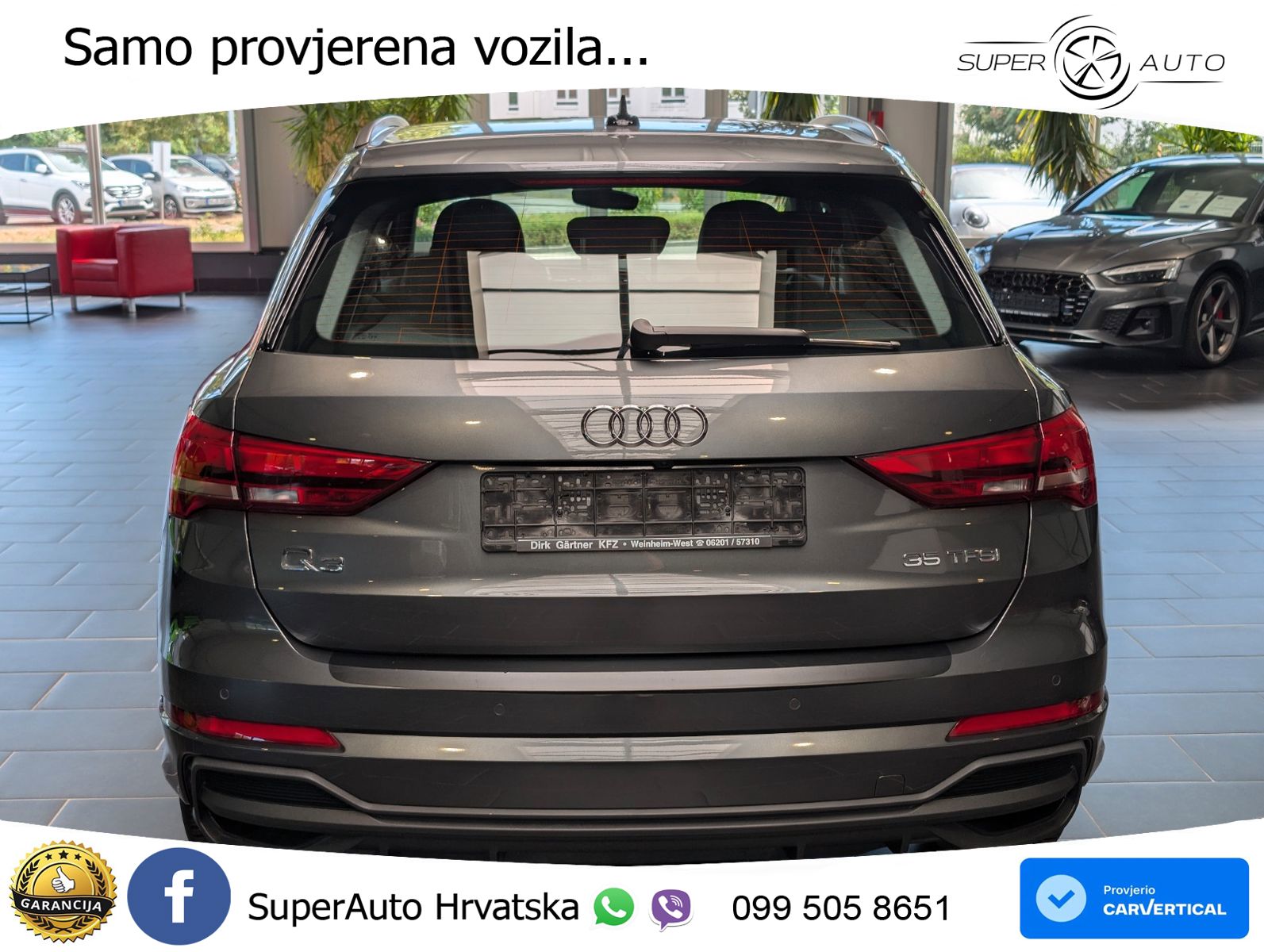 Audi Q3 35 TFSI (150 KS) S tronic S line LED+GR SJED+ACC
