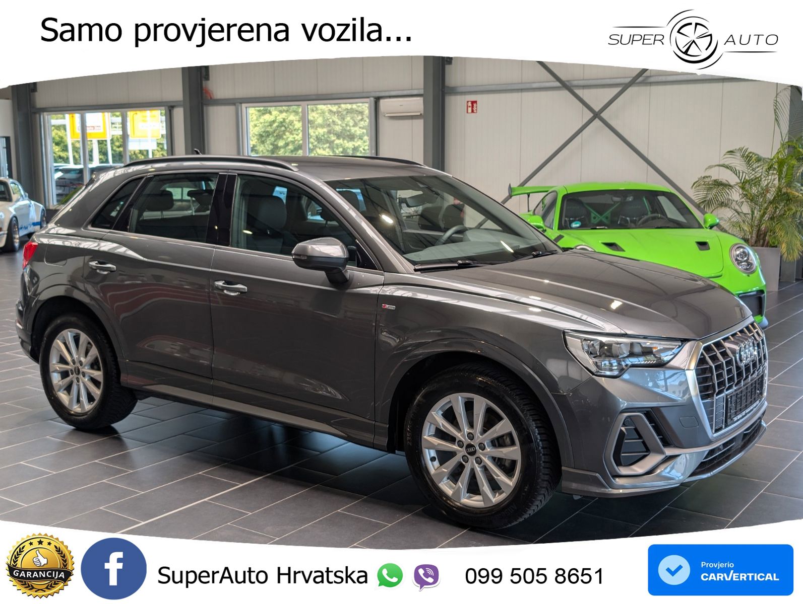 Audi Q3 35 TFSI (150 KS) S tronic S line LED+GR SJED+ACC