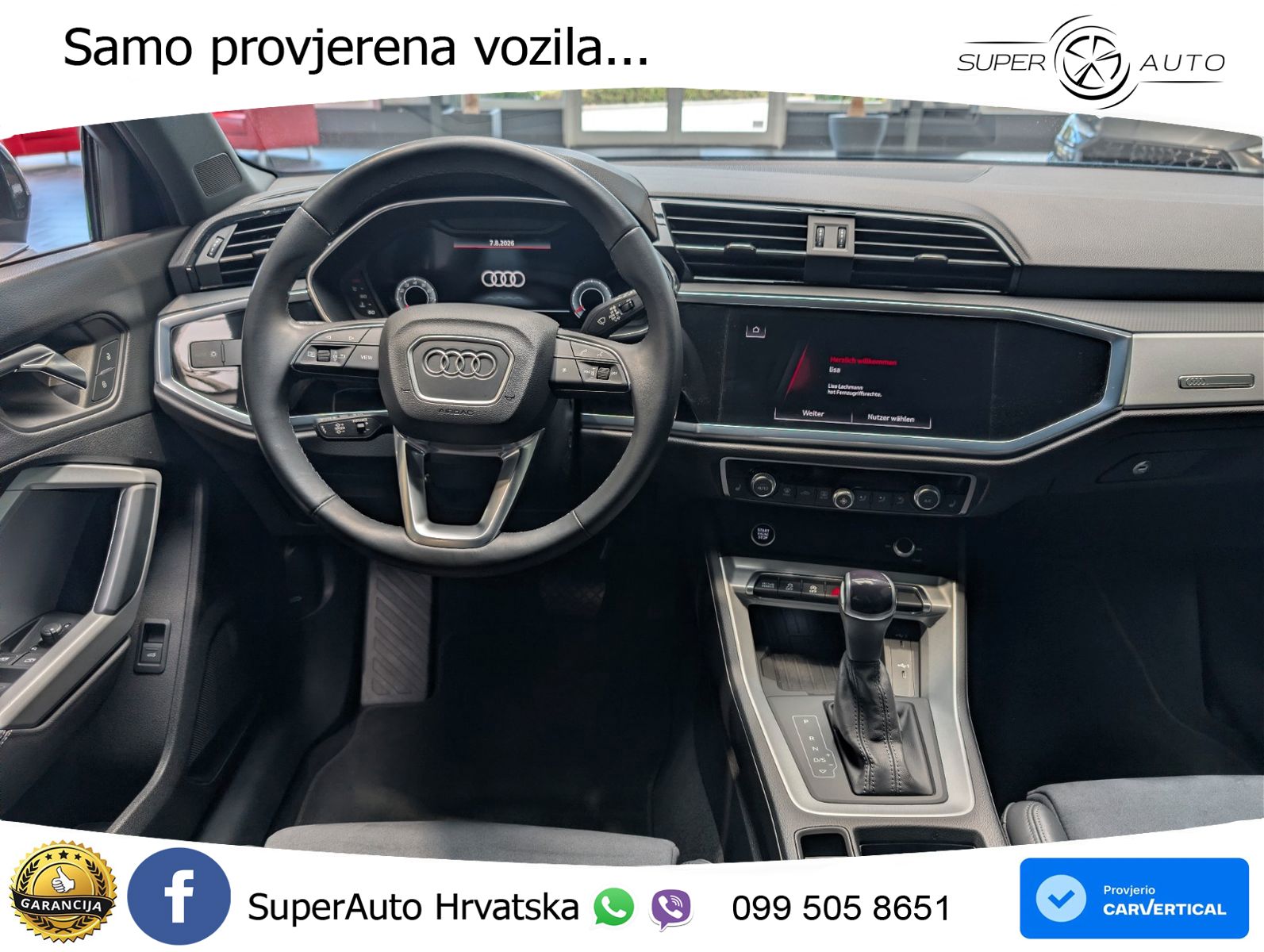 Audi Q3 35 TFSI (150 KS) S tronic S line LED+GR SJED+ACC
