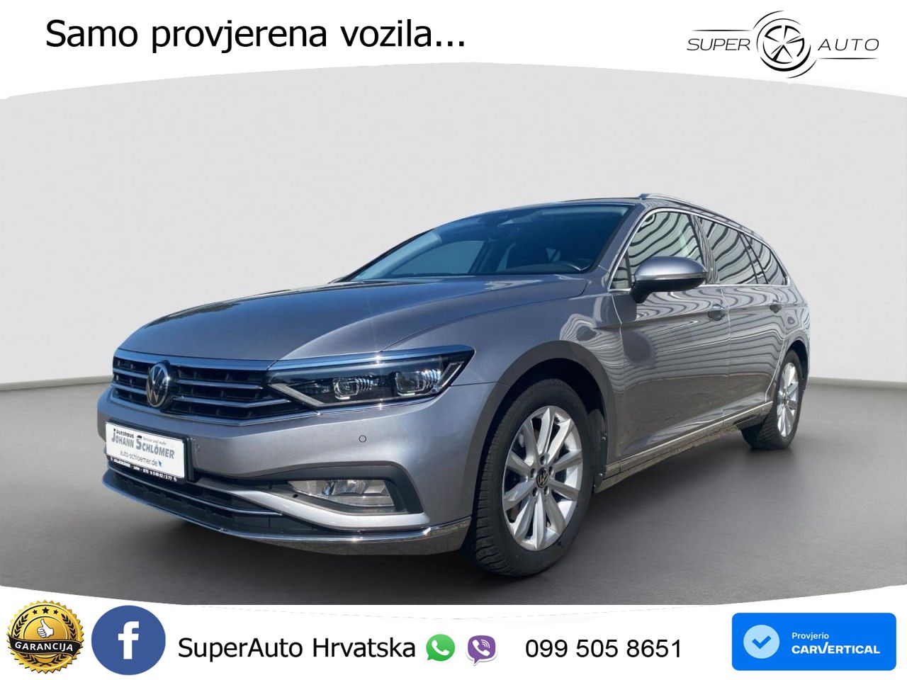 Volkswagen Passat Variant 2.0 TDI (150 KS) DSG Elegance MATRIX+GR SJED+KAM