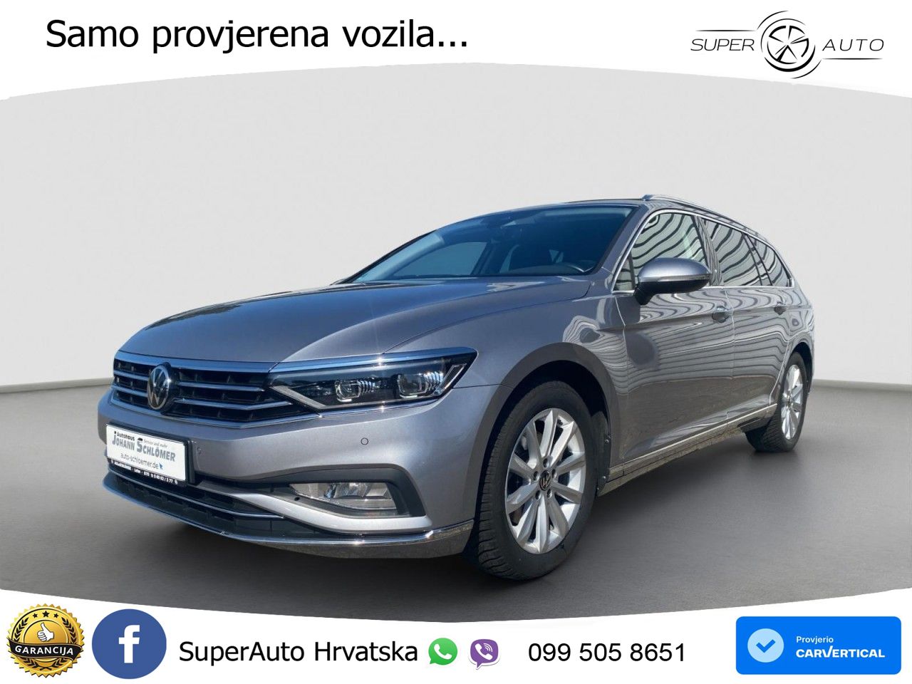 Volkswagen Passat Variant 2.0 TDI (150 KS) DSG Elegance MATRIX+GR SJED+KAM