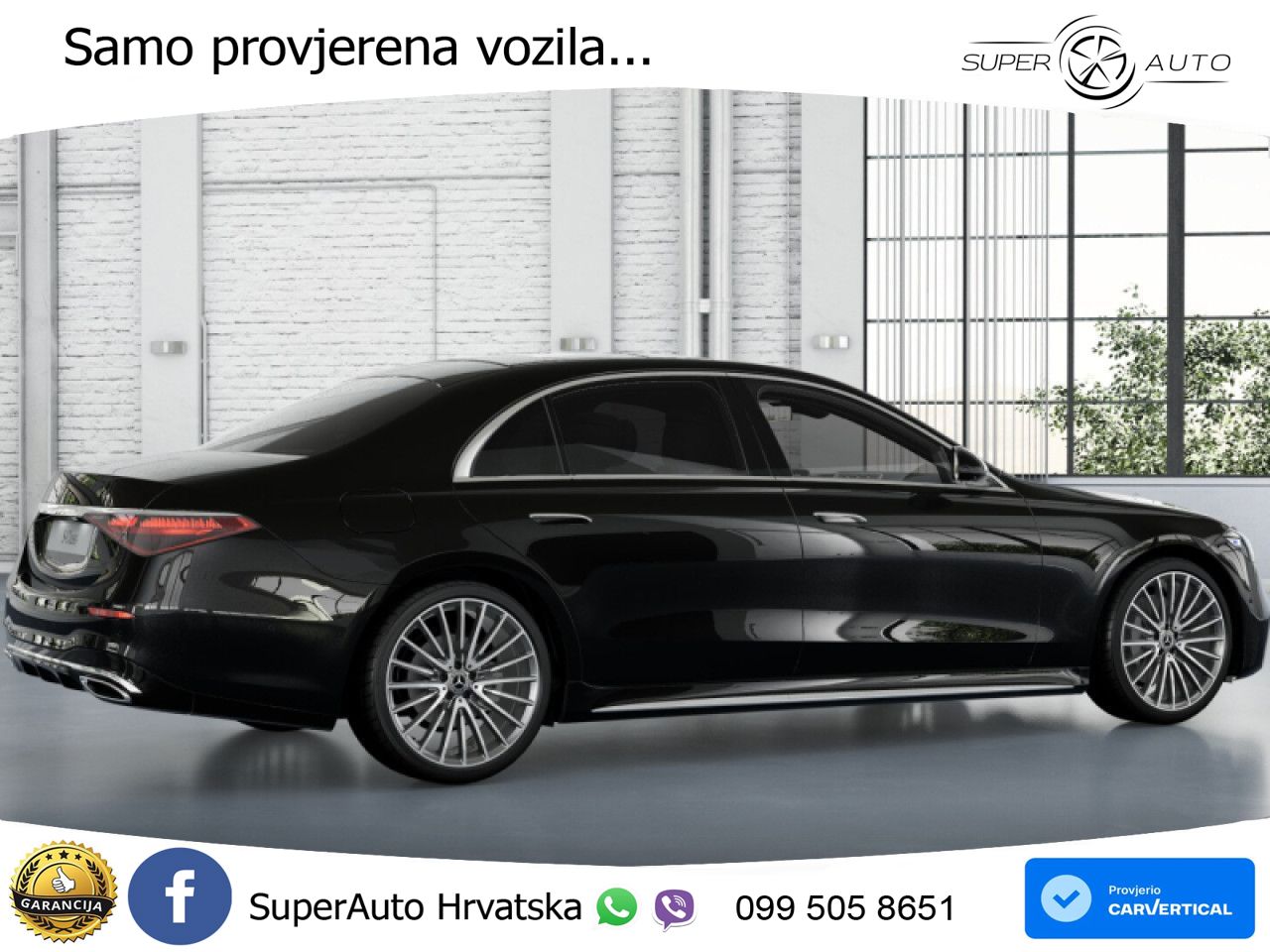 Mercedes S 450d (367 KS) EQ Boost 4MATIC 9G-TRONIC AMG LED+GR SJED+ACC