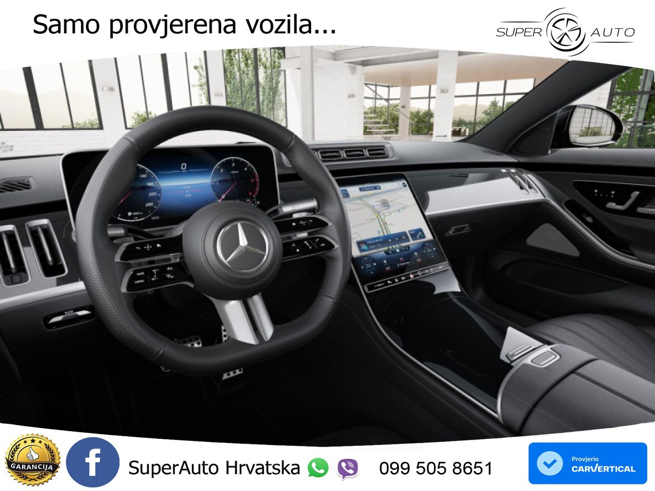 Mercedes S 450d (367 KS) EQ Boost 4MATIC 9G-TRONIC AMG LED+GR SJED+ACC