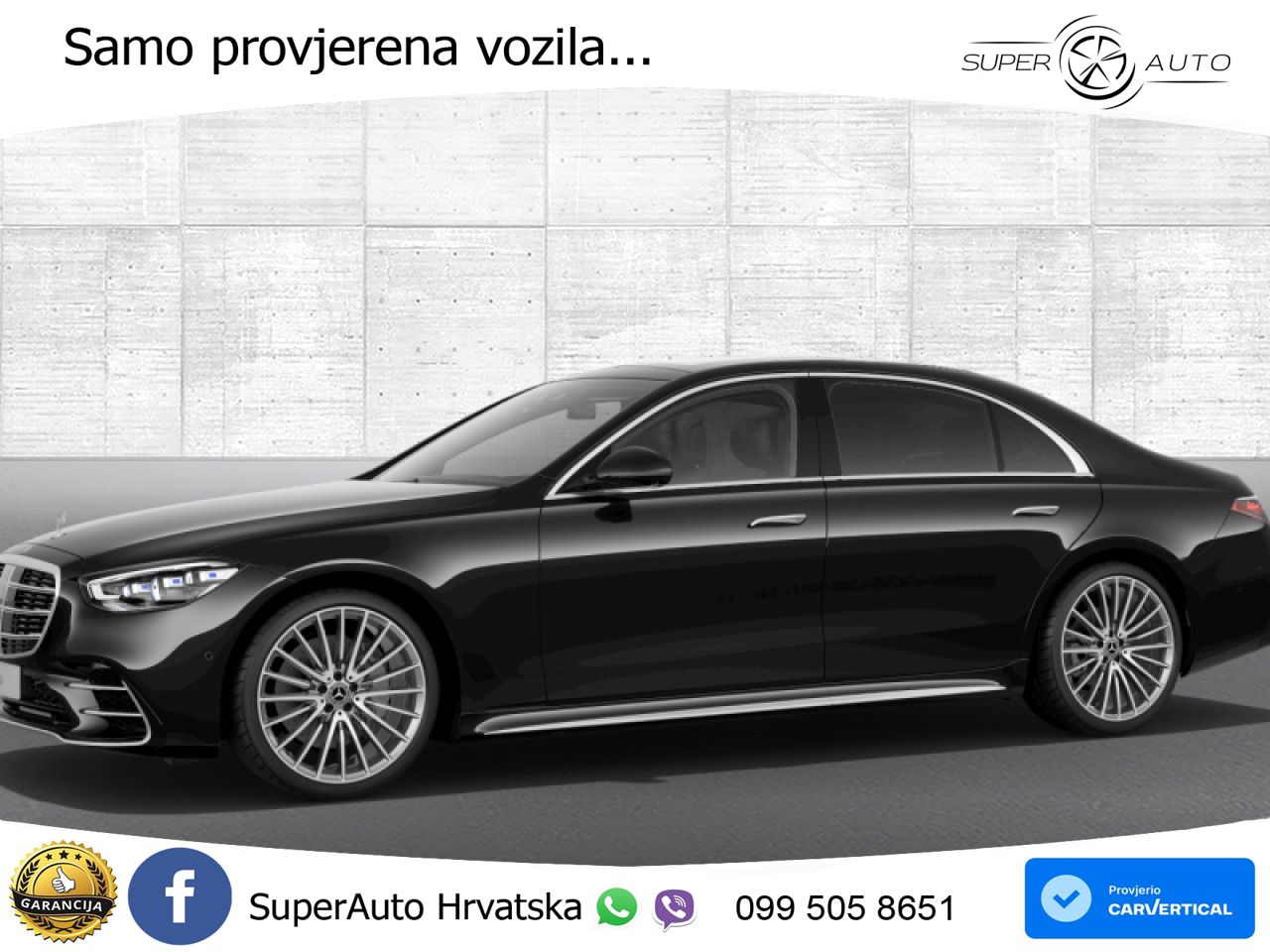 Mercedes S 450d (367 KS) EQ Boost 4MATIC 9G-TRONIC AMG LED+GR SJED+ACC