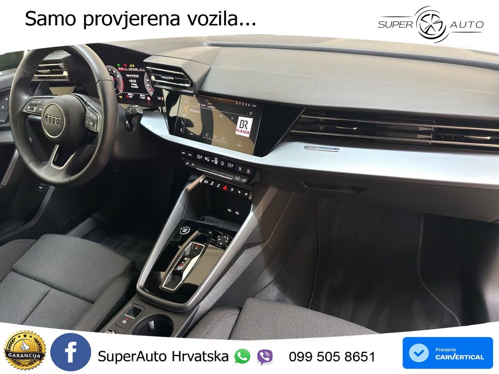 Audi A3 Sportback 30 TFSI (116 KS) Mild Hybrid S tronic advanced LED+GR SJED+ACC