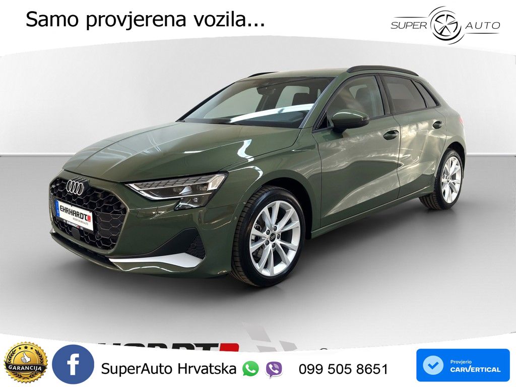 Audi A3 Sportback 30 TFSI (116 KS) Mild Hybrid S tronic advanced LED+GR SJED+ACC