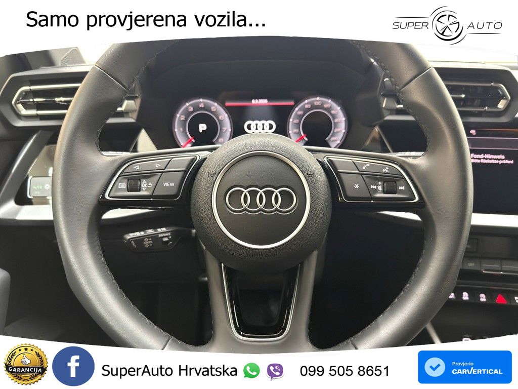 Audi A3 Sportback 30 TFSI (116 KS) Mild Hybrid S tronic advanced LED+GR SJED+ACC