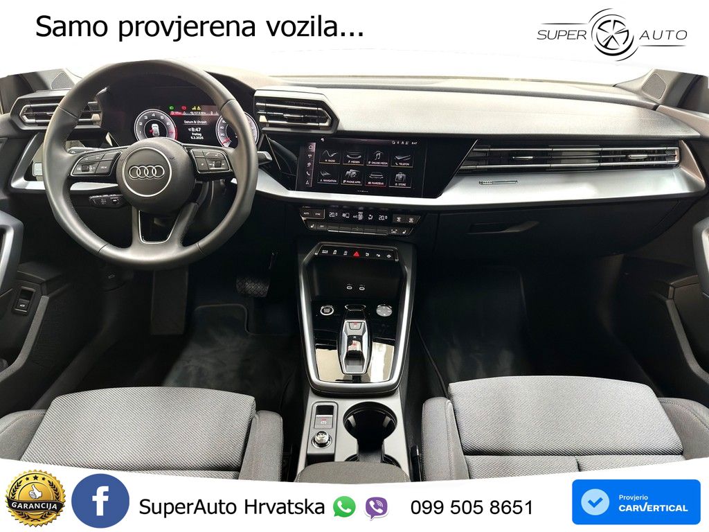 Audi A3 Sportback 30 TFSI (116 KS) Mild Hybrid S tronic advanced LED+GR SJED+ACC