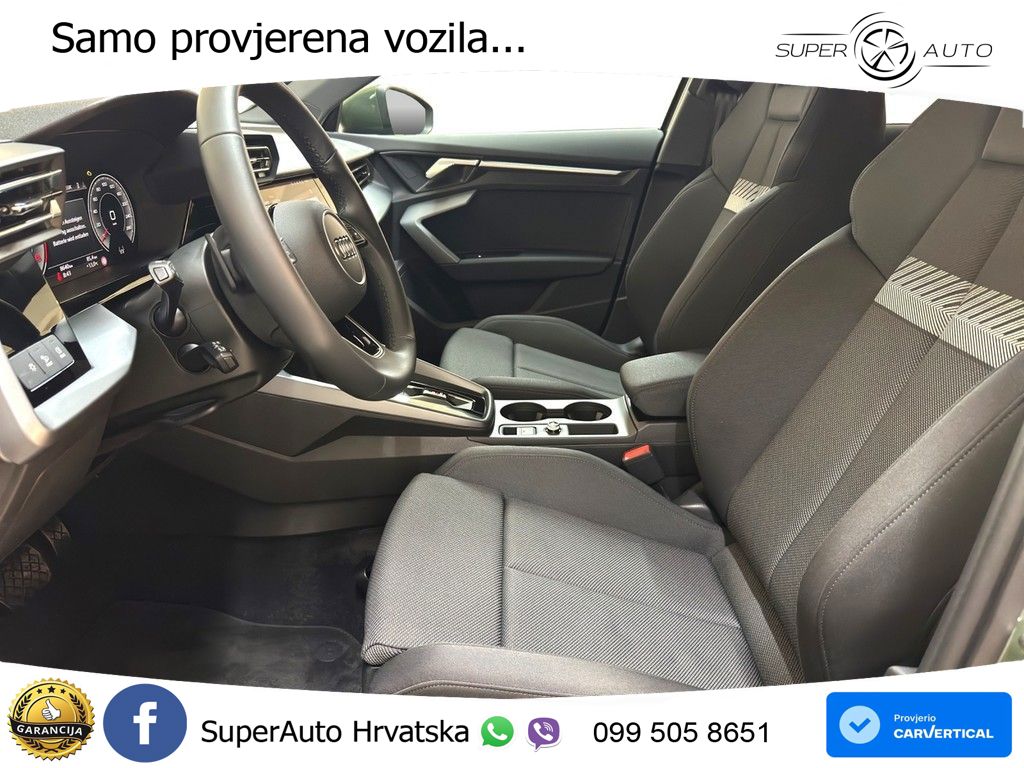 Audi A3 Sportback 30 TFSI (116 KS) Mild Hybrid S tronic advanced LED+GR SJED+ACC