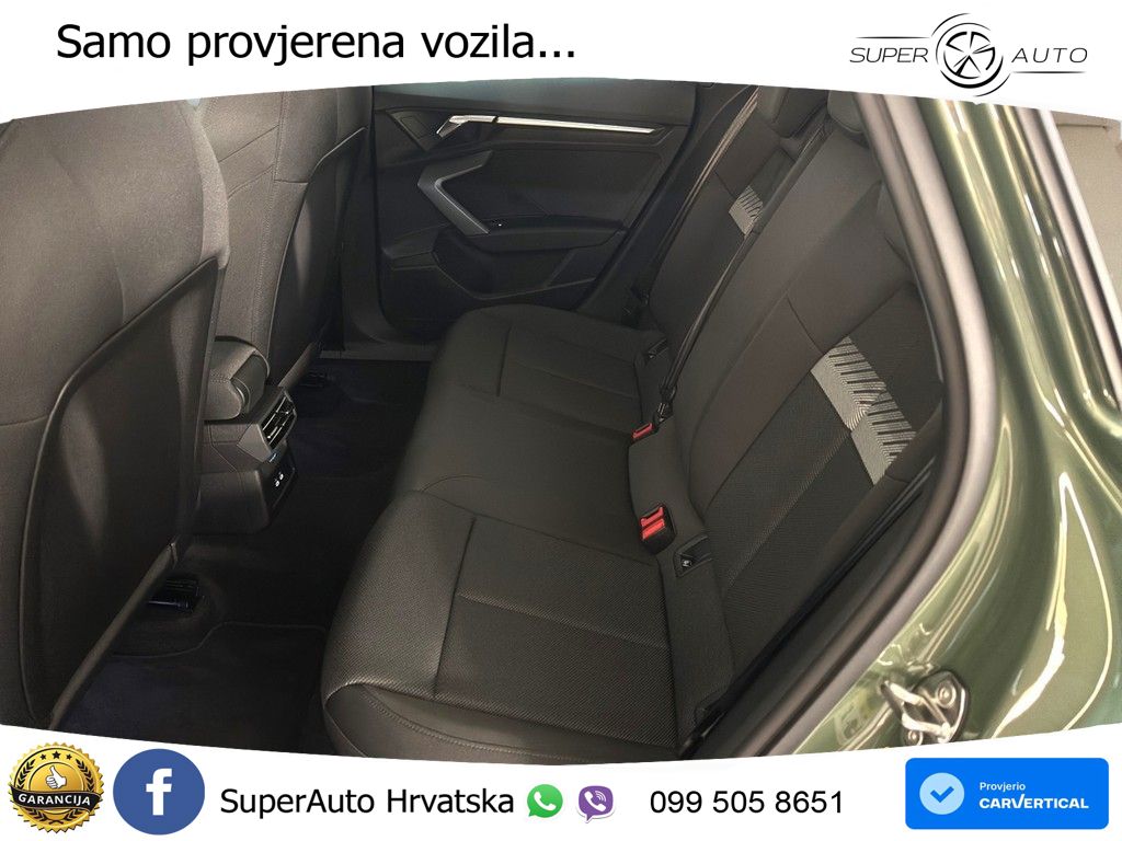 Audi A3 Sportback 30 TFSI (116 KS) Mild Hybrid S tronic advanced LED+GR SJED+ACC