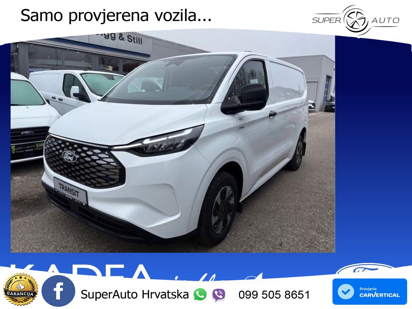 Ford E-Transit Custom Kasten Trend 320 L1 AWD NAV*iAC 136 KS