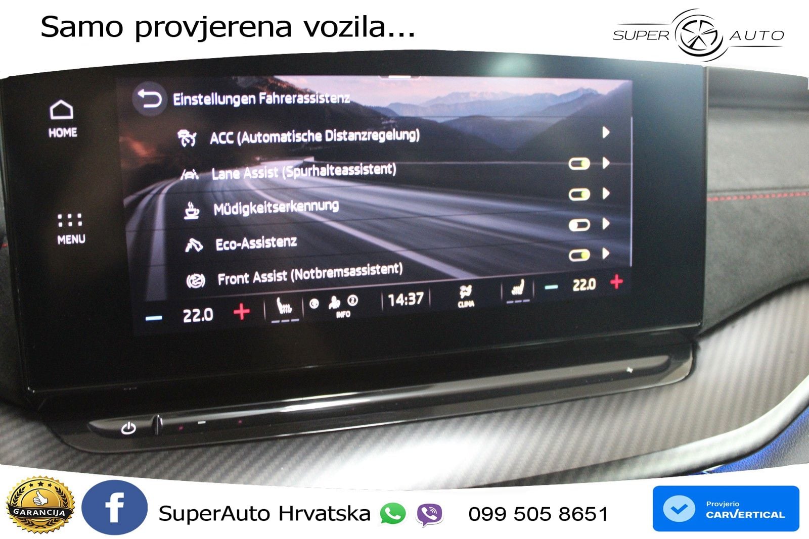 Škoda Octavia Combi RS 2.0 TDI (200 KS) DSG LED+GR SJED+ACC