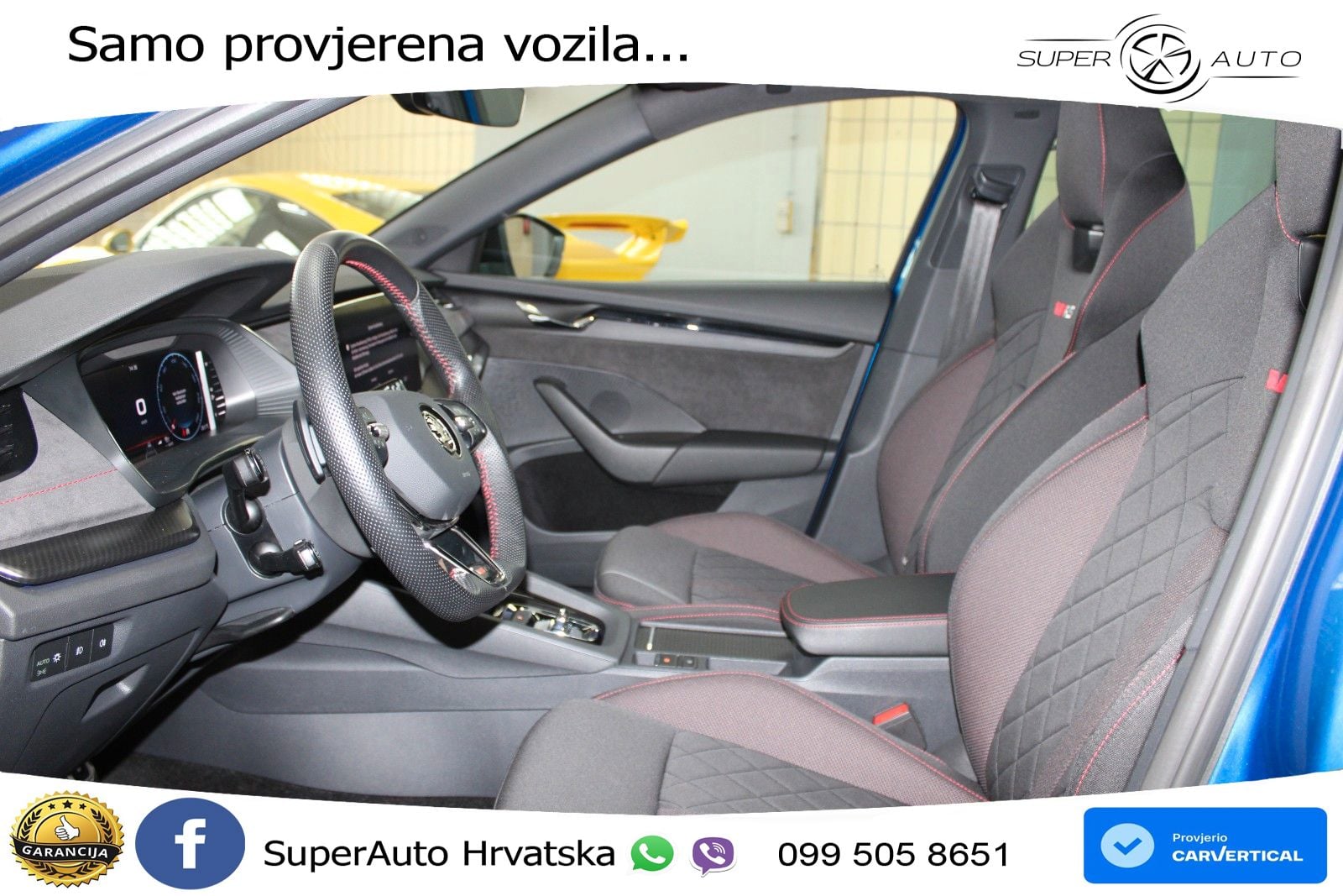 Škoda Octavia Combi RS 2.0 TDI (200 KS) DSG LED+GR SJED+ACC