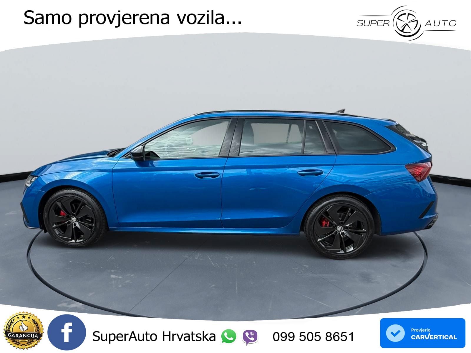 Škoda Octavia Combi RS 2.0 TDI (200 KS) DSG LED+GR SJED+ACC