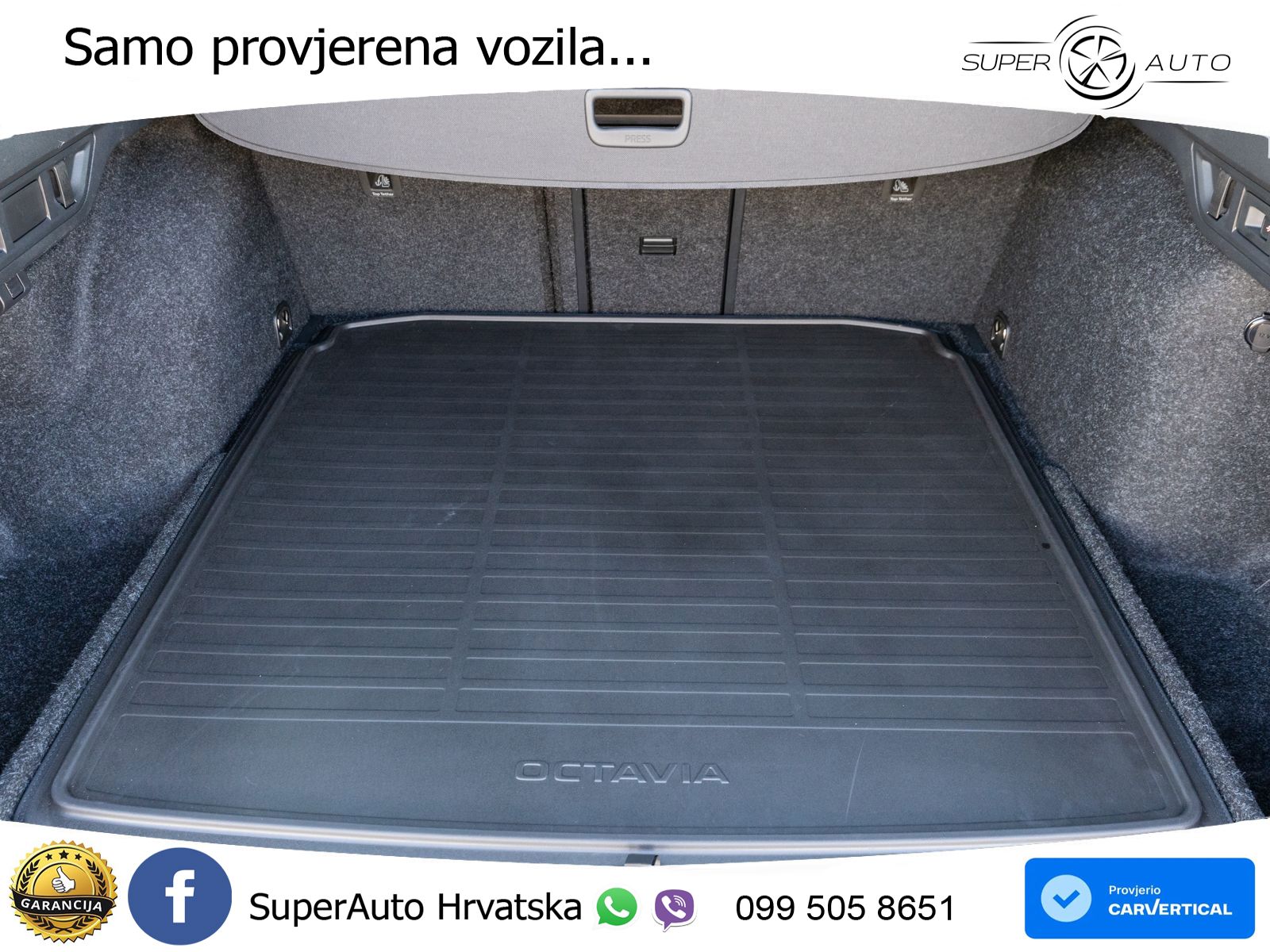 Škoda Octavia Combi RS 2.0 TSI (265 KS) DSG LED+GR SJED+ACC