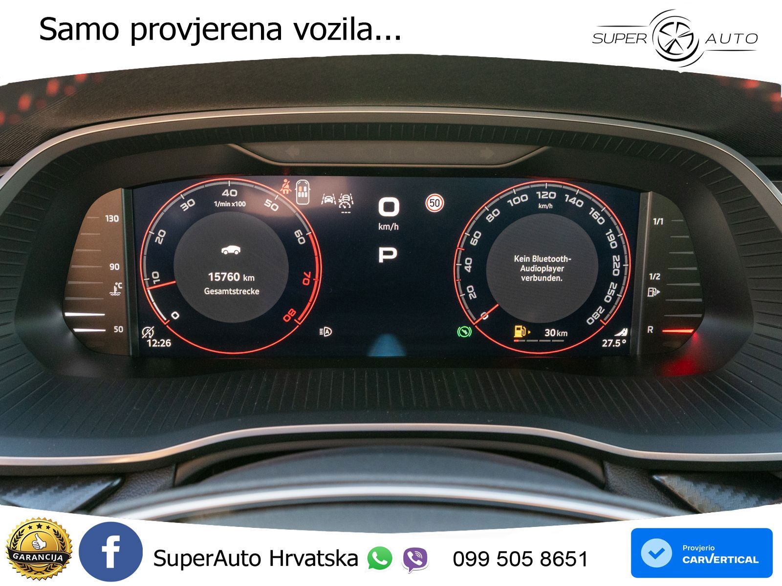 Škoda Octavia Combi RS 2.0 TSI (265 KS) DSG LED+GR SJED+ACC