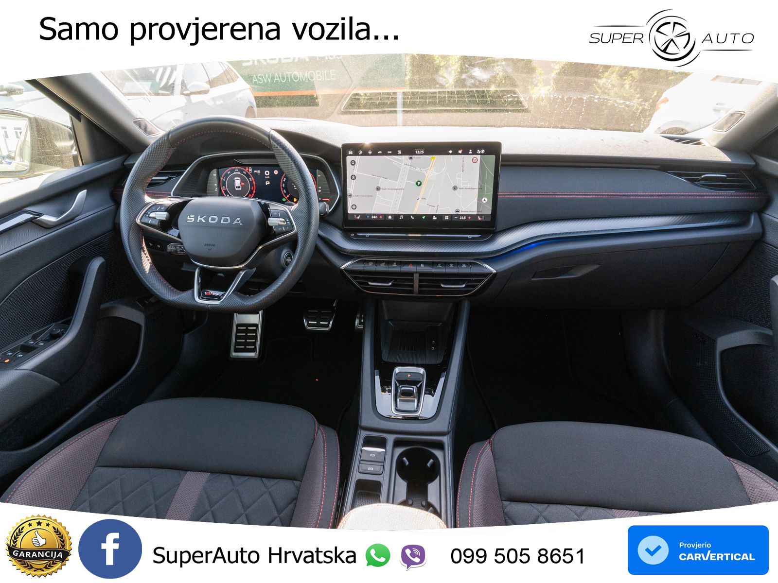 Škoda Octavia Combi RS 2.0 TSI (265 KS) DSG LED+GR SJED+ACC