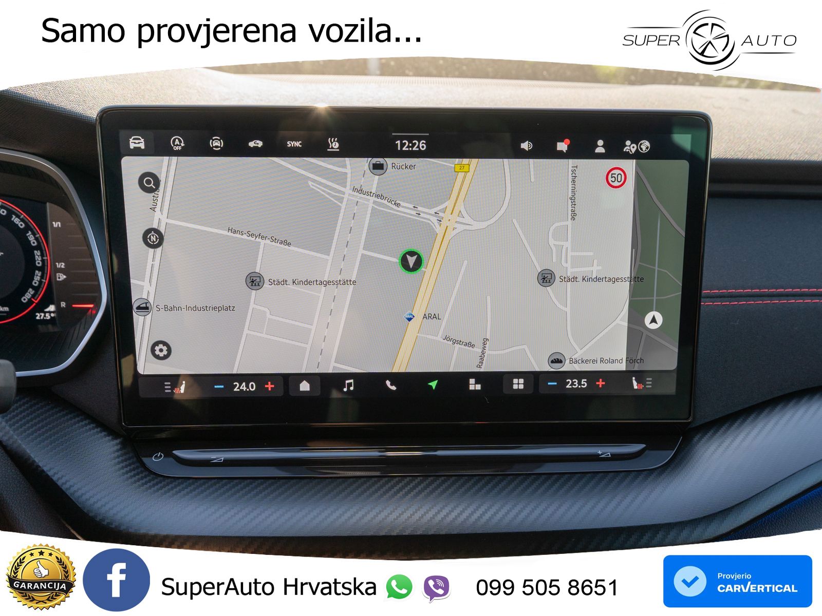 Škoda Octavia Combi RS 2.0 TSI (265 KS) DSG LED+GR SJED+ACC