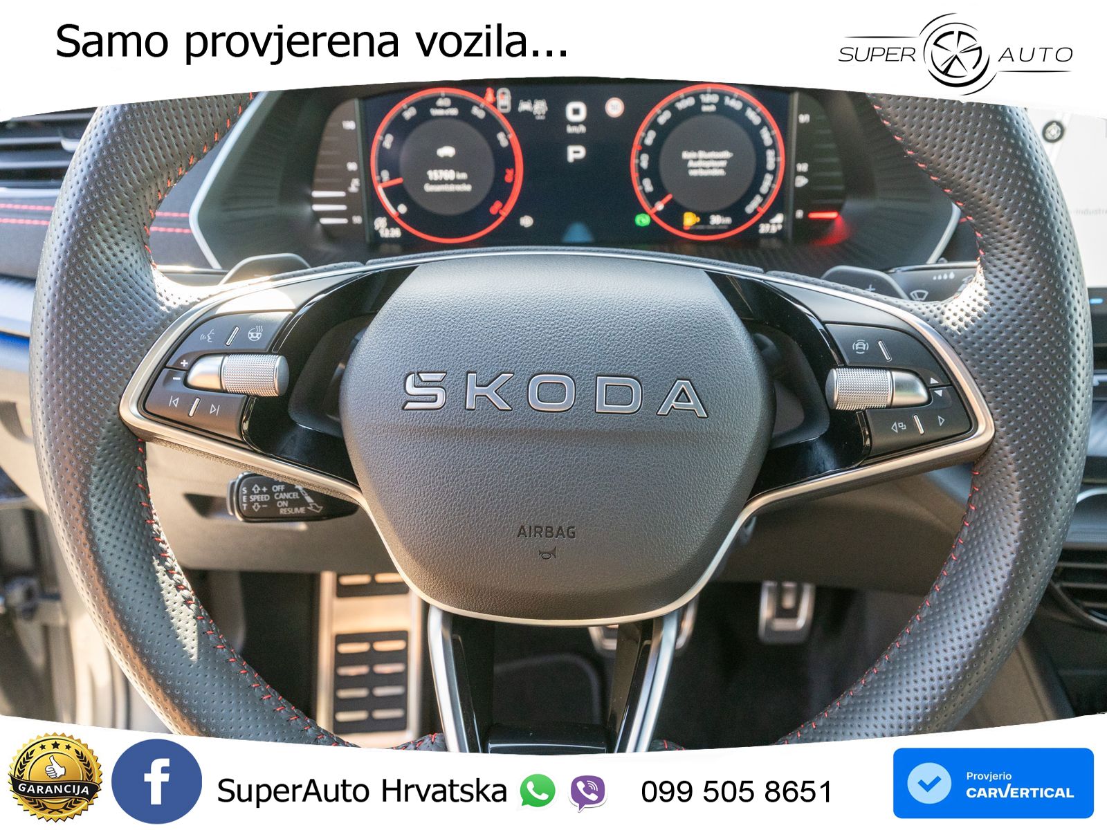 Škoda Octavia Combi RS 2.0 TSI (265 KS) DSG LED+GR SJED+ACC