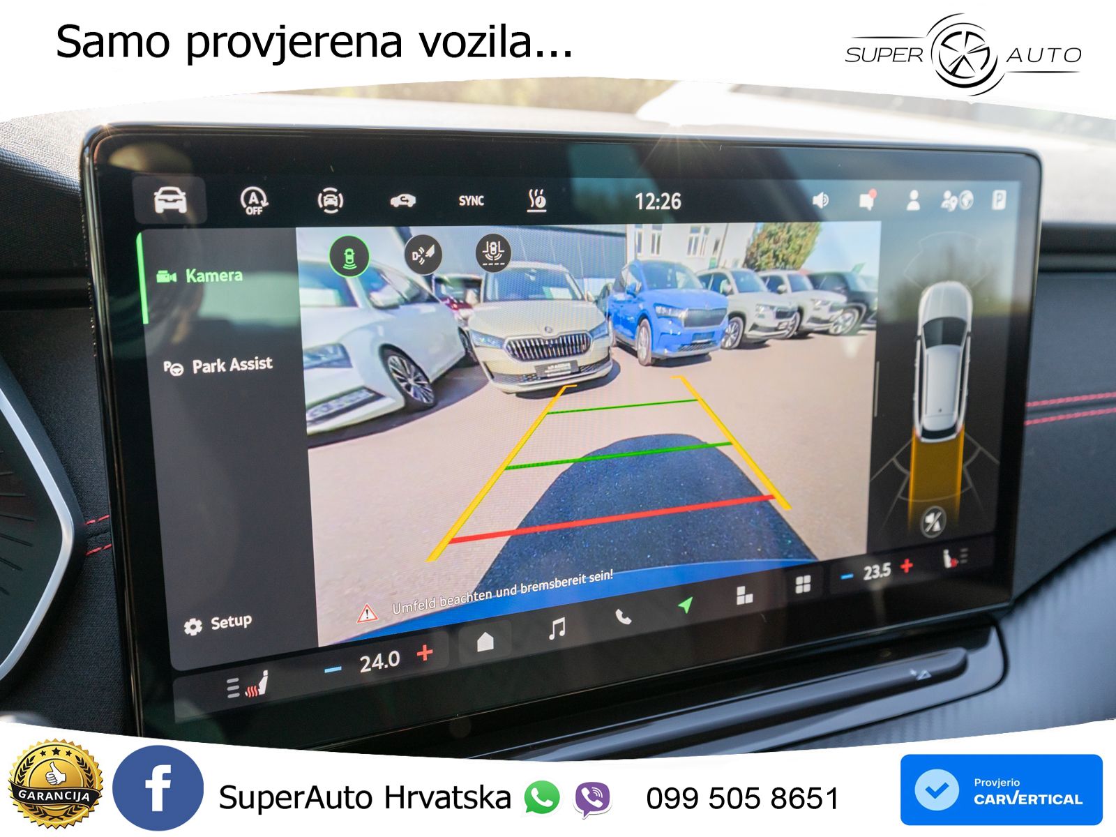 Škoda Octavia Combi RS 2.0 TSI (265 KS) DSG LED+GR SJED+ACC