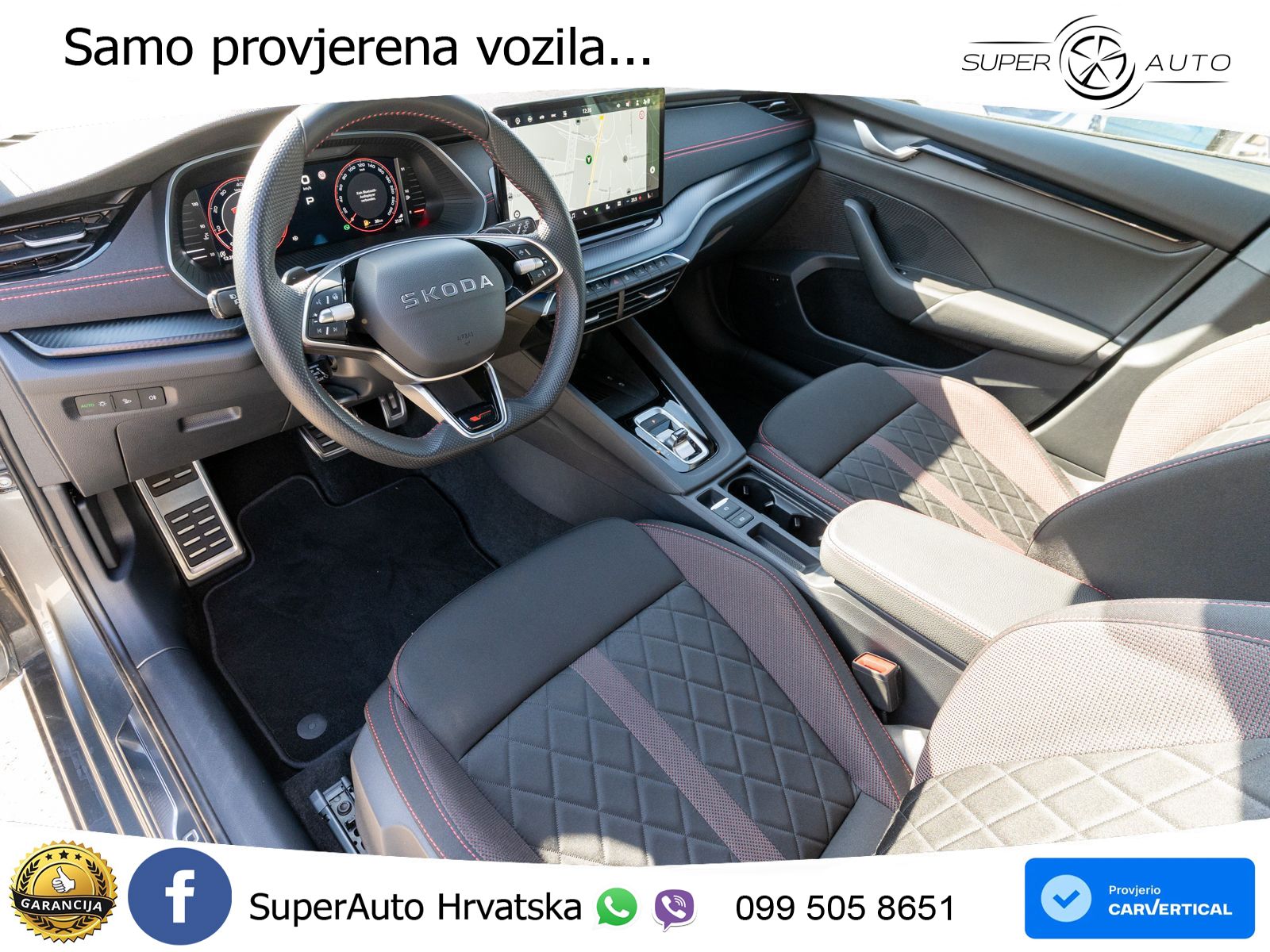 Škoda Octavia Combi RS 2.0 TSI (265 KS) DSG LED+GR SJED+ACC