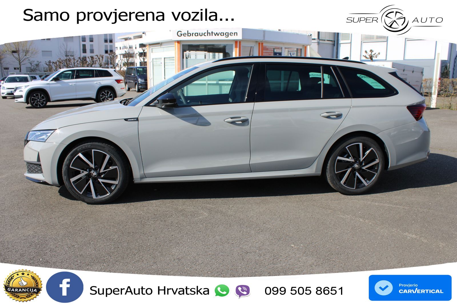 Škoda Octavia Combi 1.5 TSI (150 KS) DSG SportLine LED+GR SJED+ACC